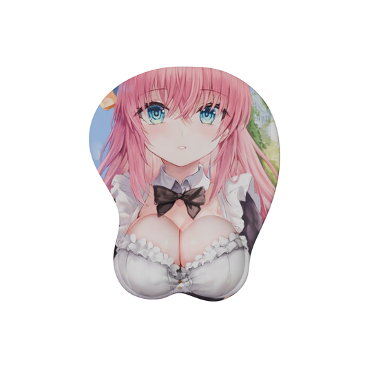 The "Shy Guitarist" Waifu Mousepad | Style C