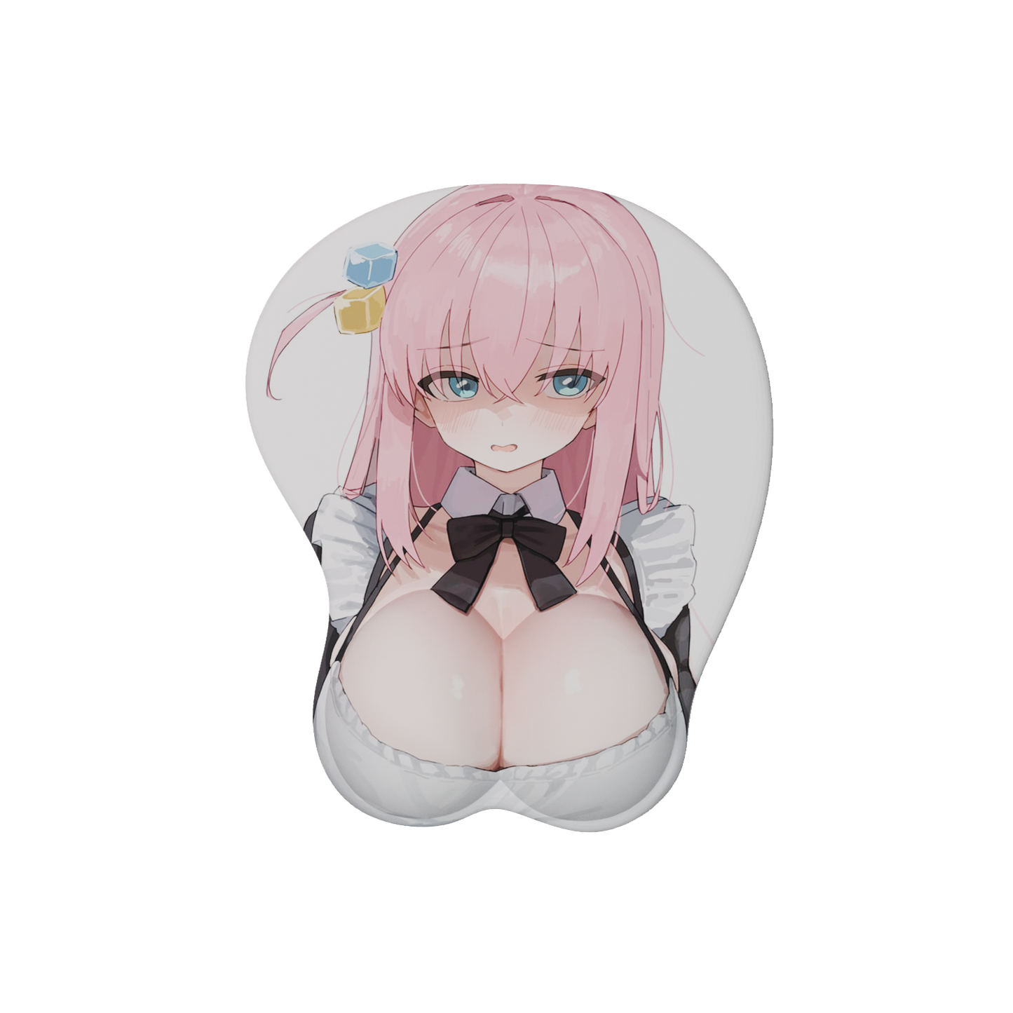 The "Shy Guitarist" Waifu Mousepad | Style A