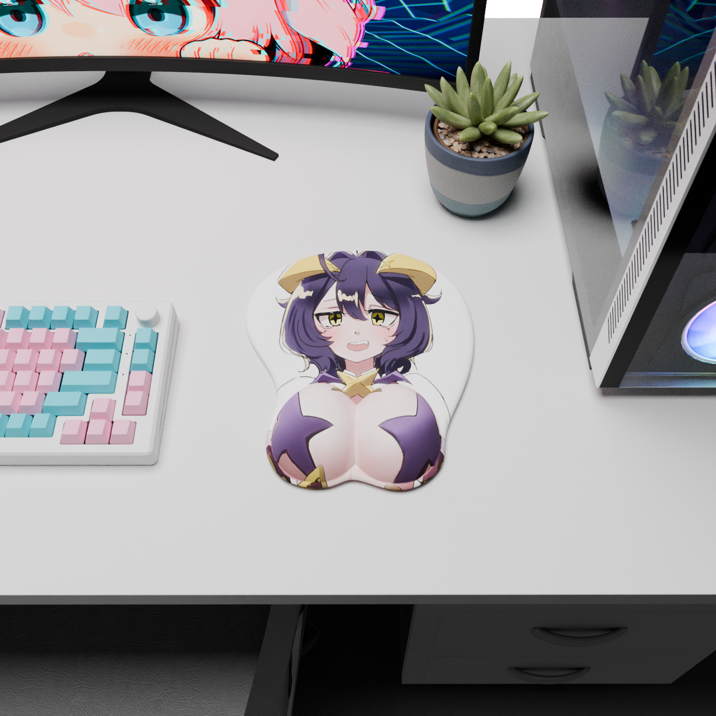 The "Magical Girl" Waifu Mousepad | Style A