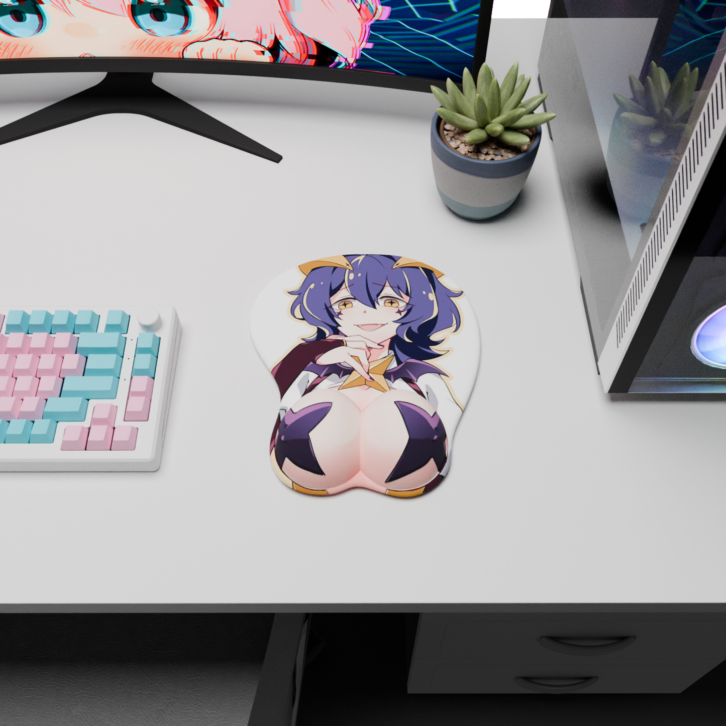 The "Magical Girl" Waifu Mousepad | Style C