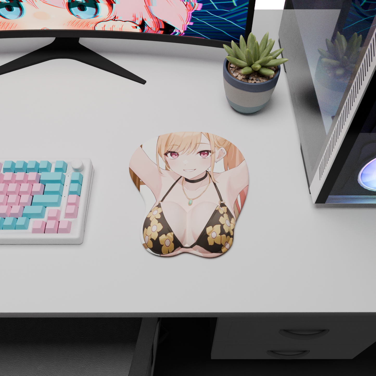 The "Cosplay Queen" Waifu Mousepad | Style A