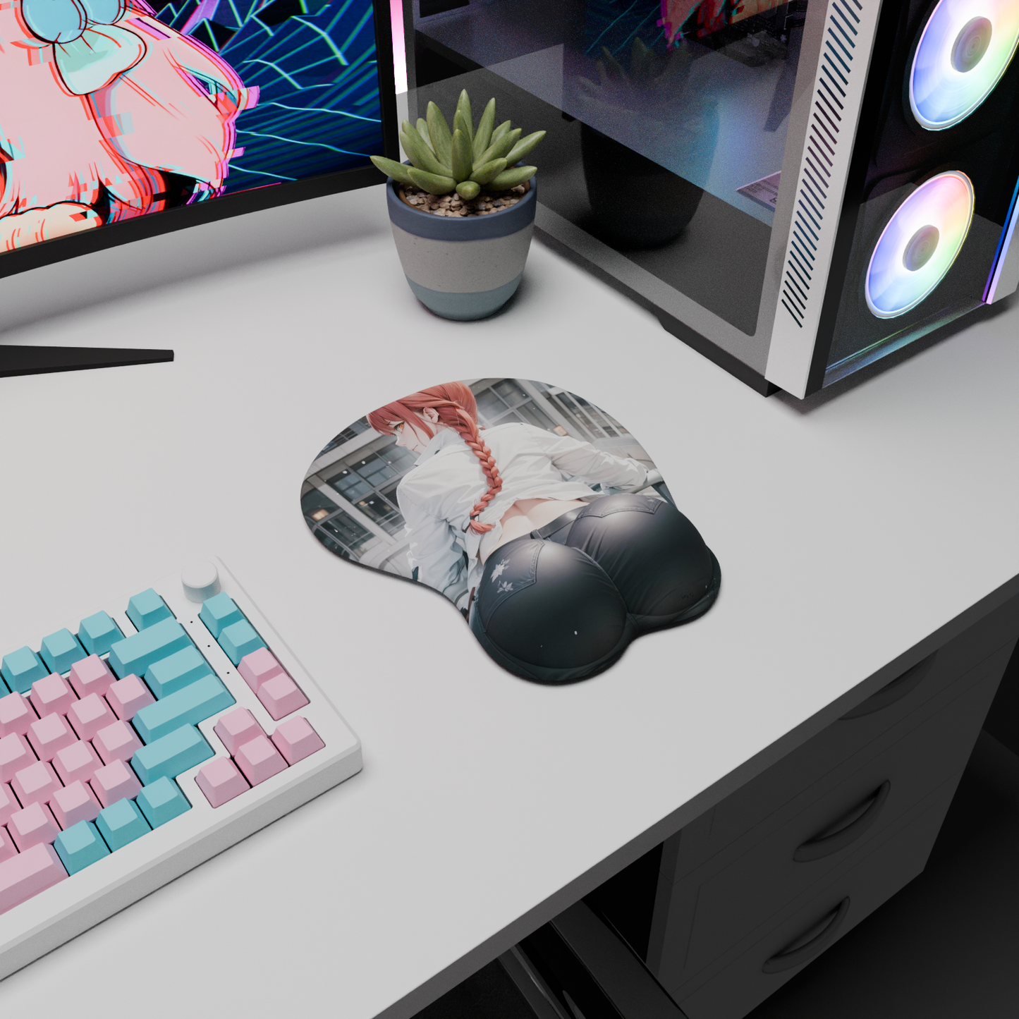 The "Control Devil" Waifu Mousepad | Style G