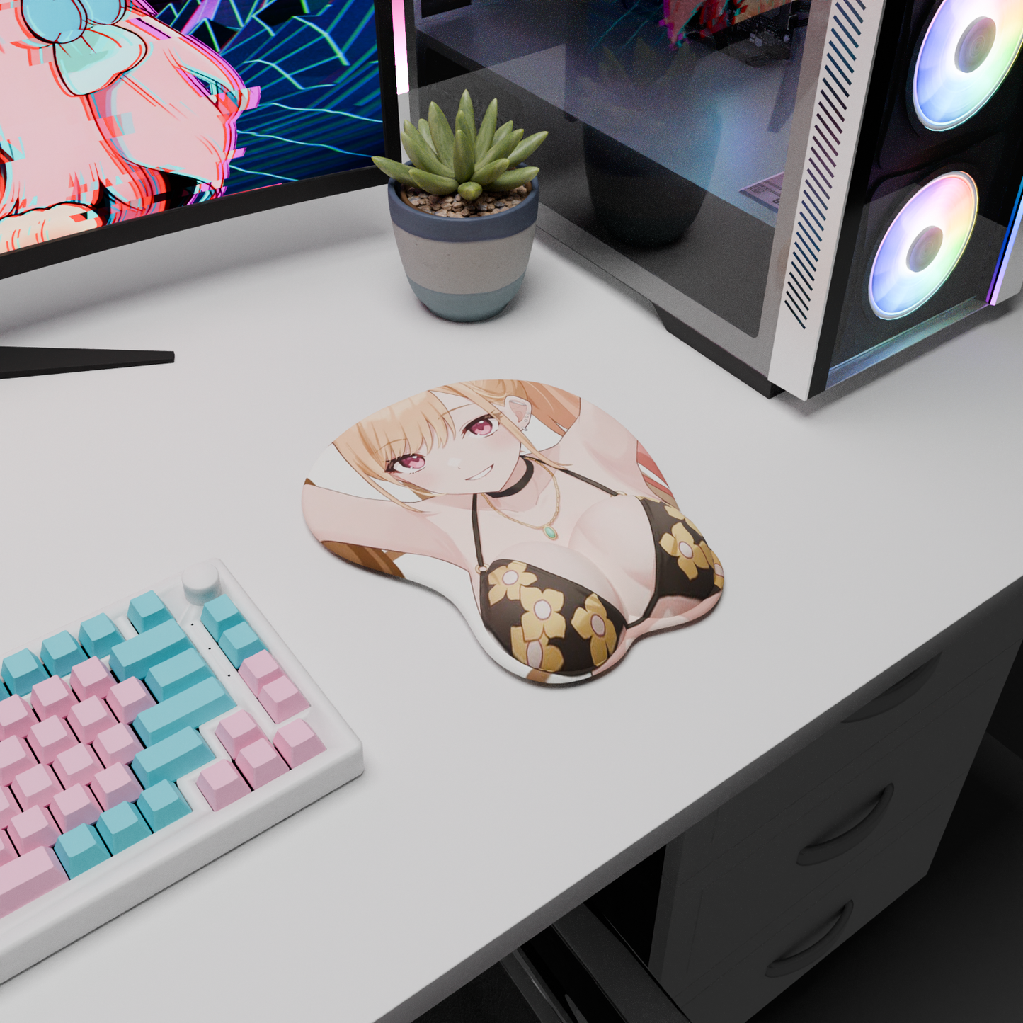 The "Cosplay Queen" Waifu Mousepad | Style A