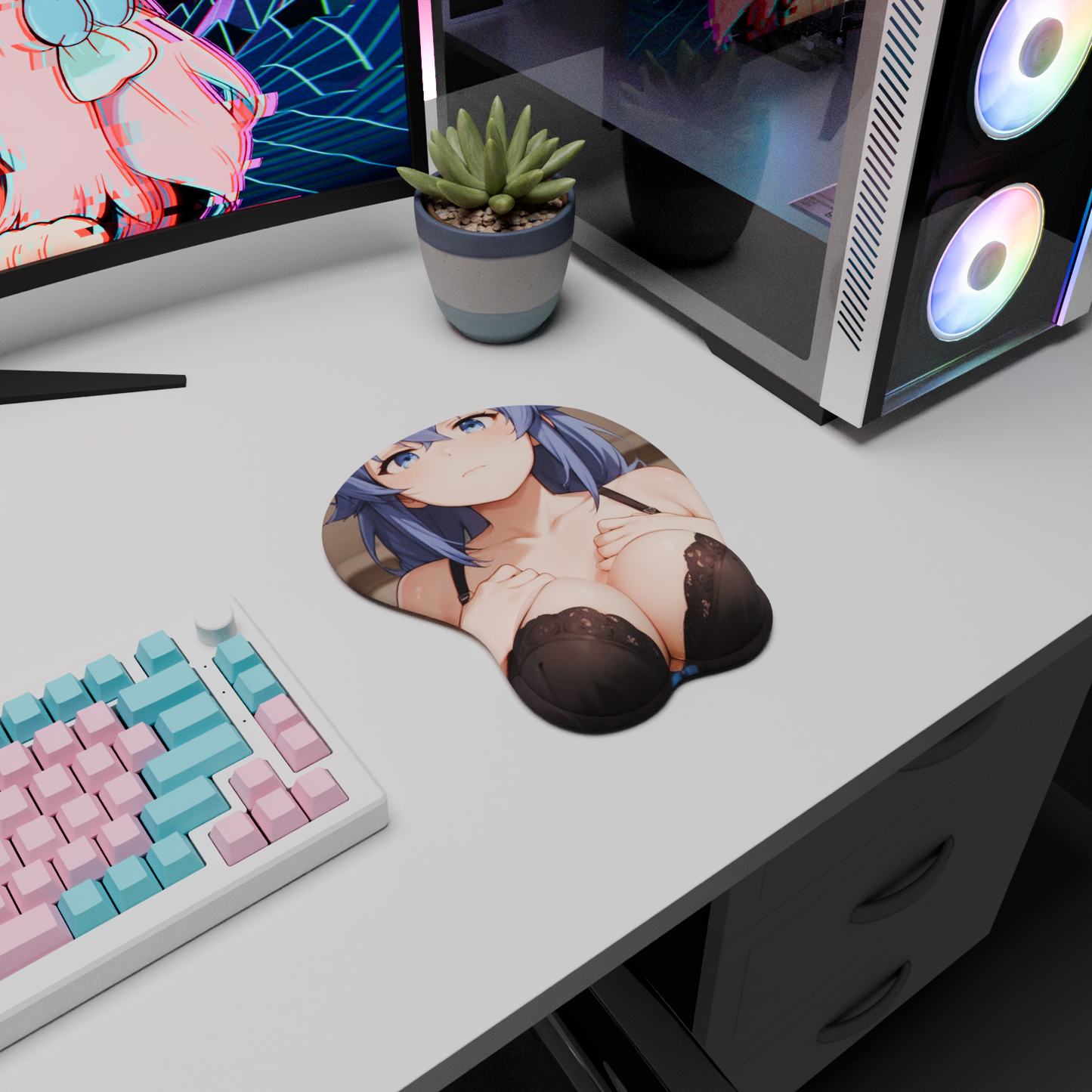 The "Water Magician" Waifu Mousepad | Style A