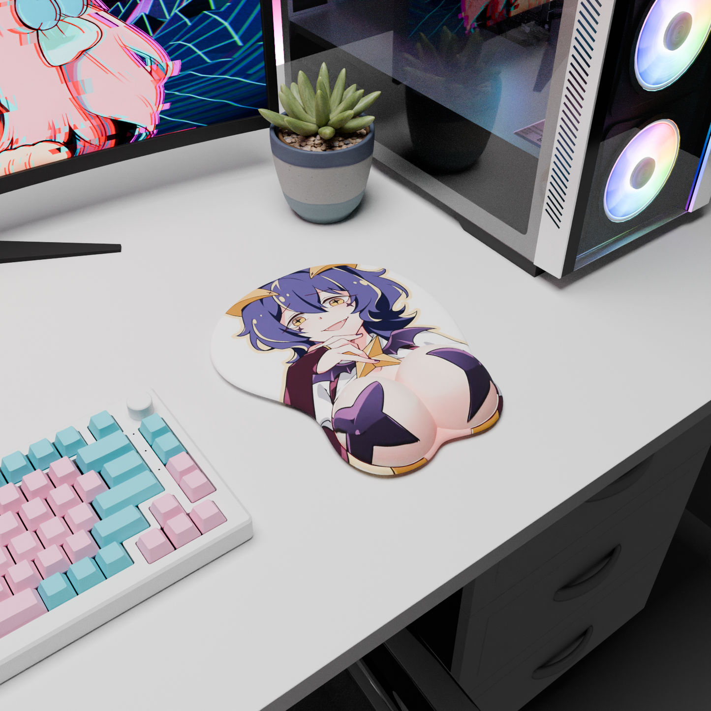 The "Magical Girl" Waifu Mousepad | Style C