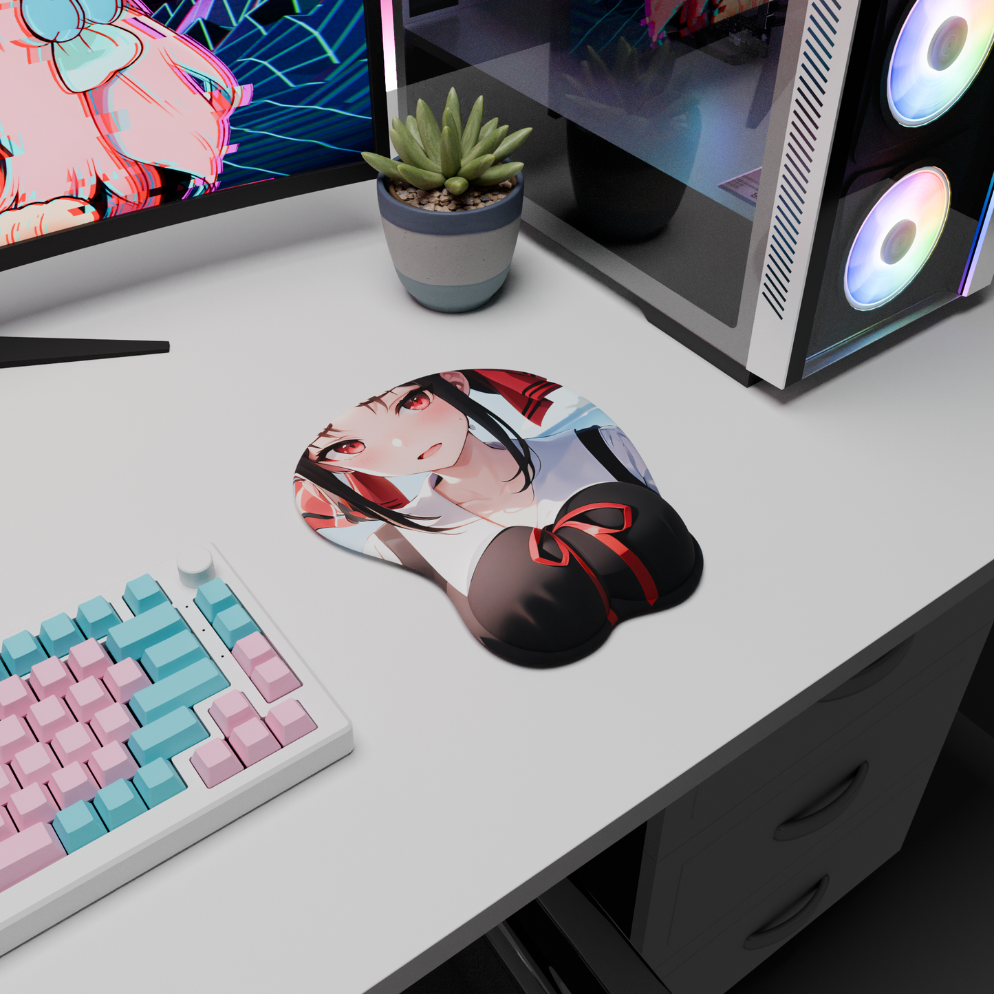 The "Princess Muscle" Waifu Mousepad | Style A