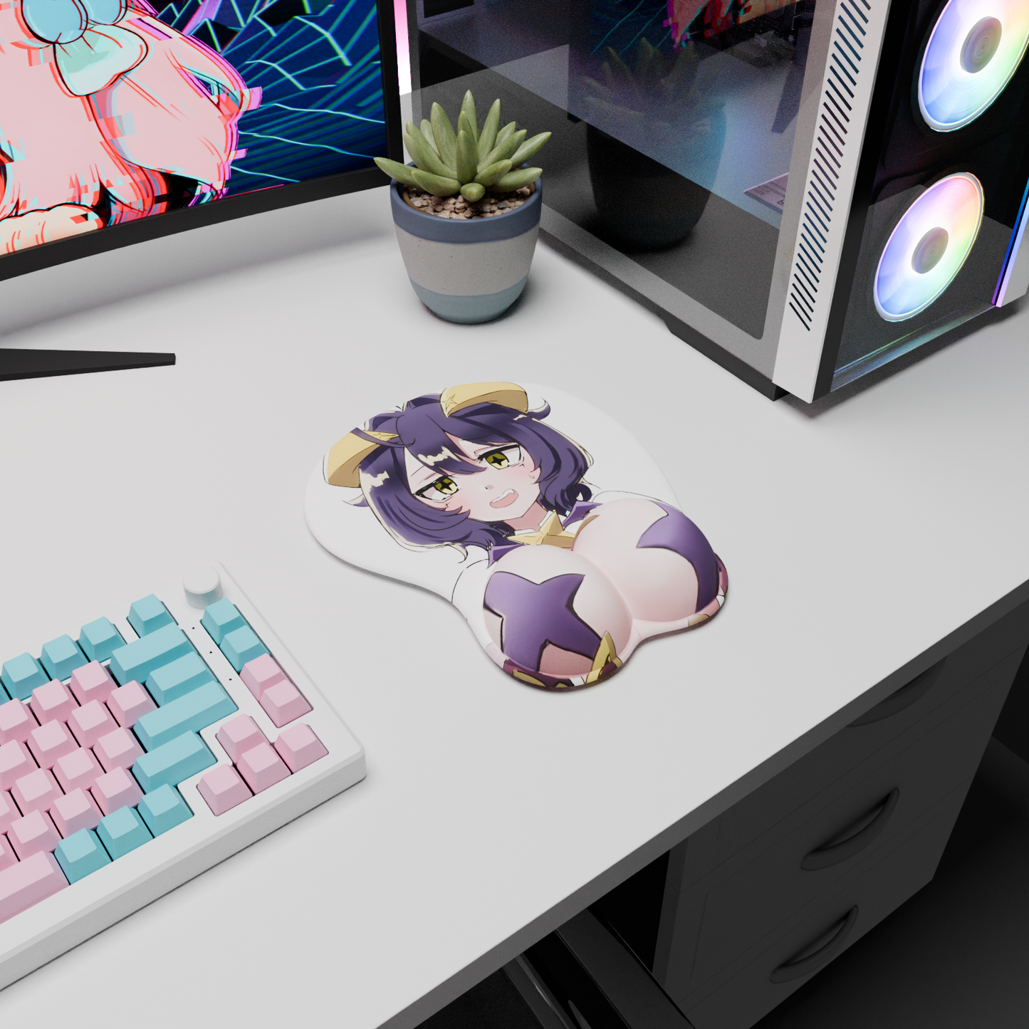 The "Magical Girl" Waifu Mousepad | Style A