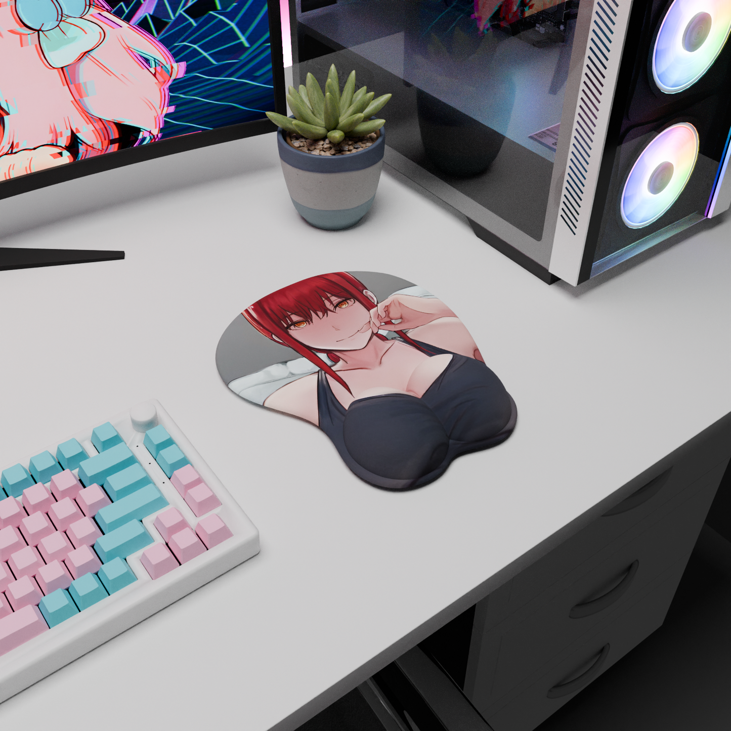 The "Control Devil" Waifu Mousepad | Style E