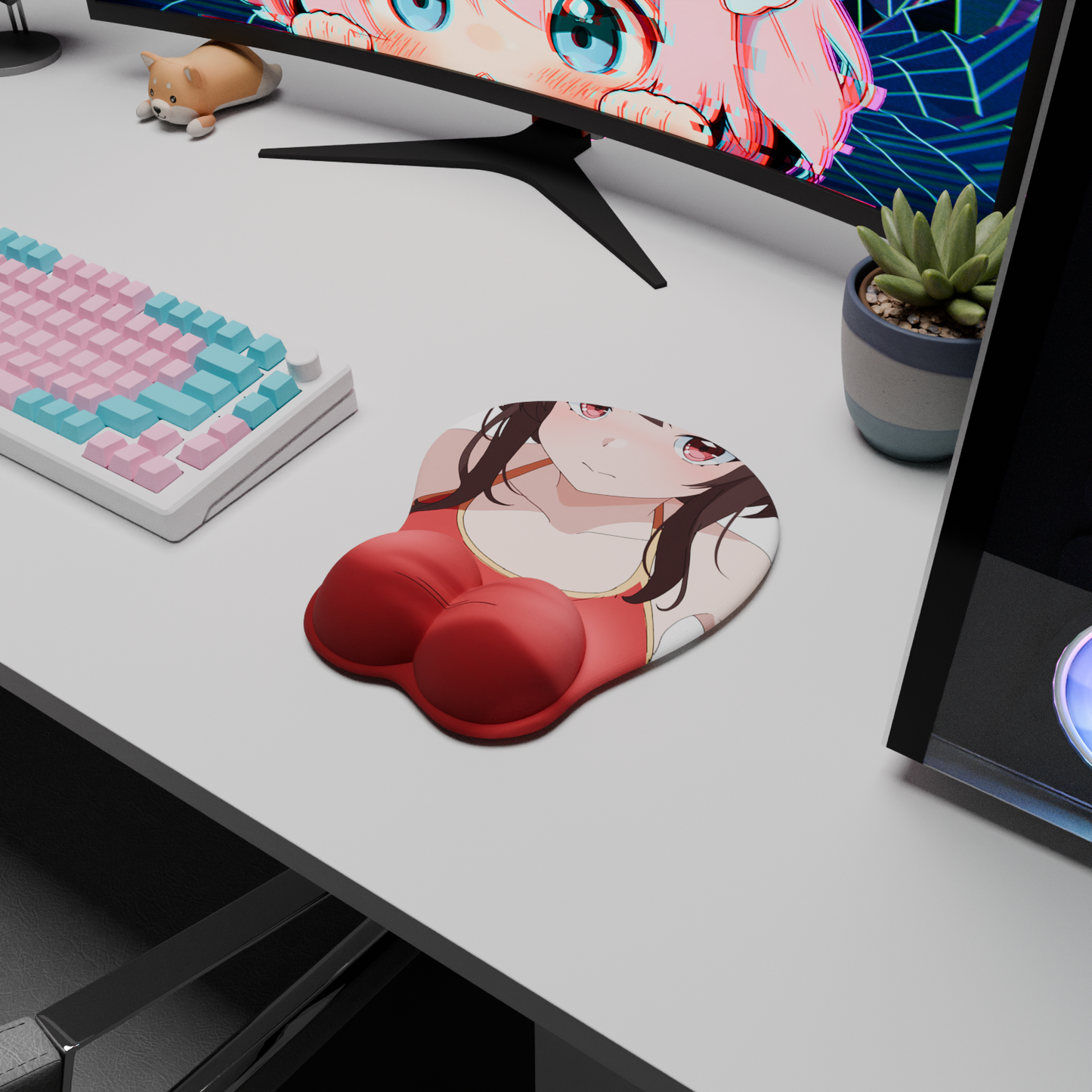 The "Explosion Maniac" Waifu Mousepad | Style B