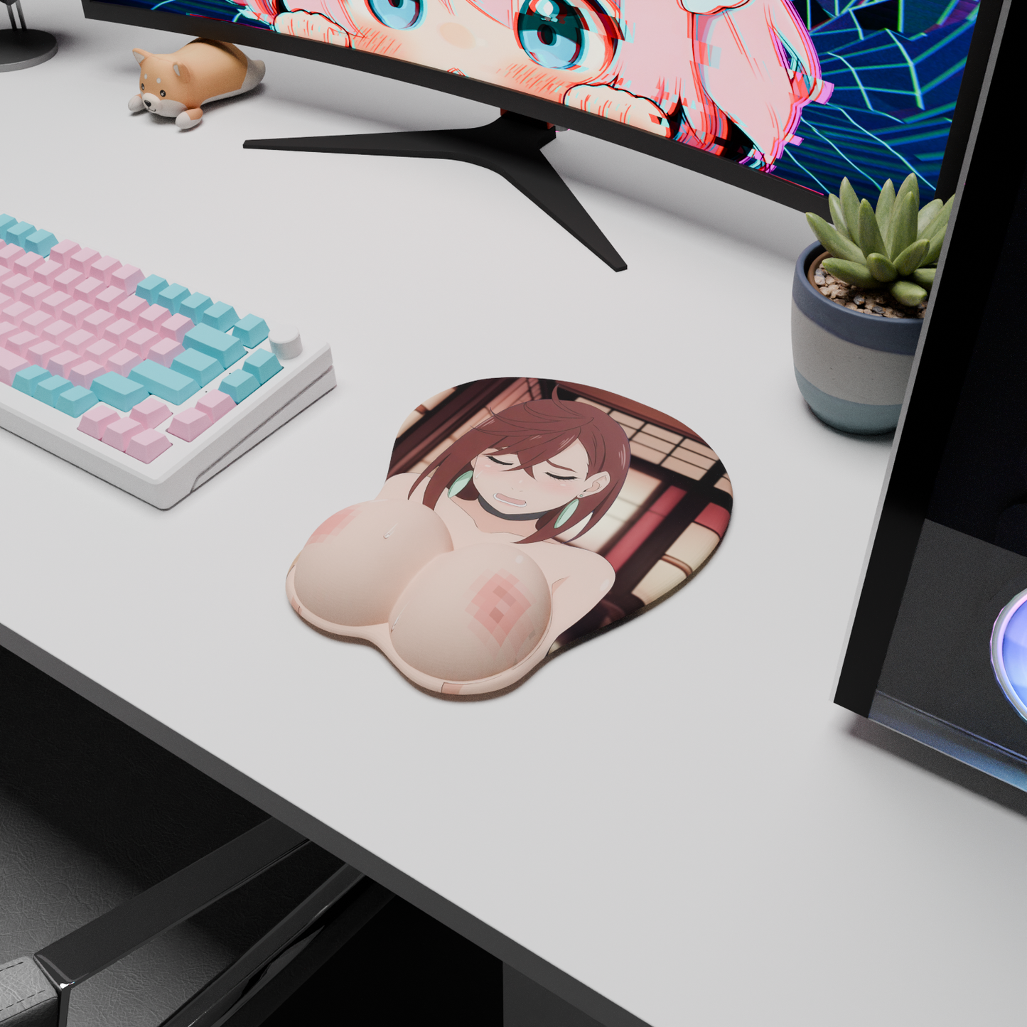 The "Psychic Power" NSFW Waifu Mousepad | Style A