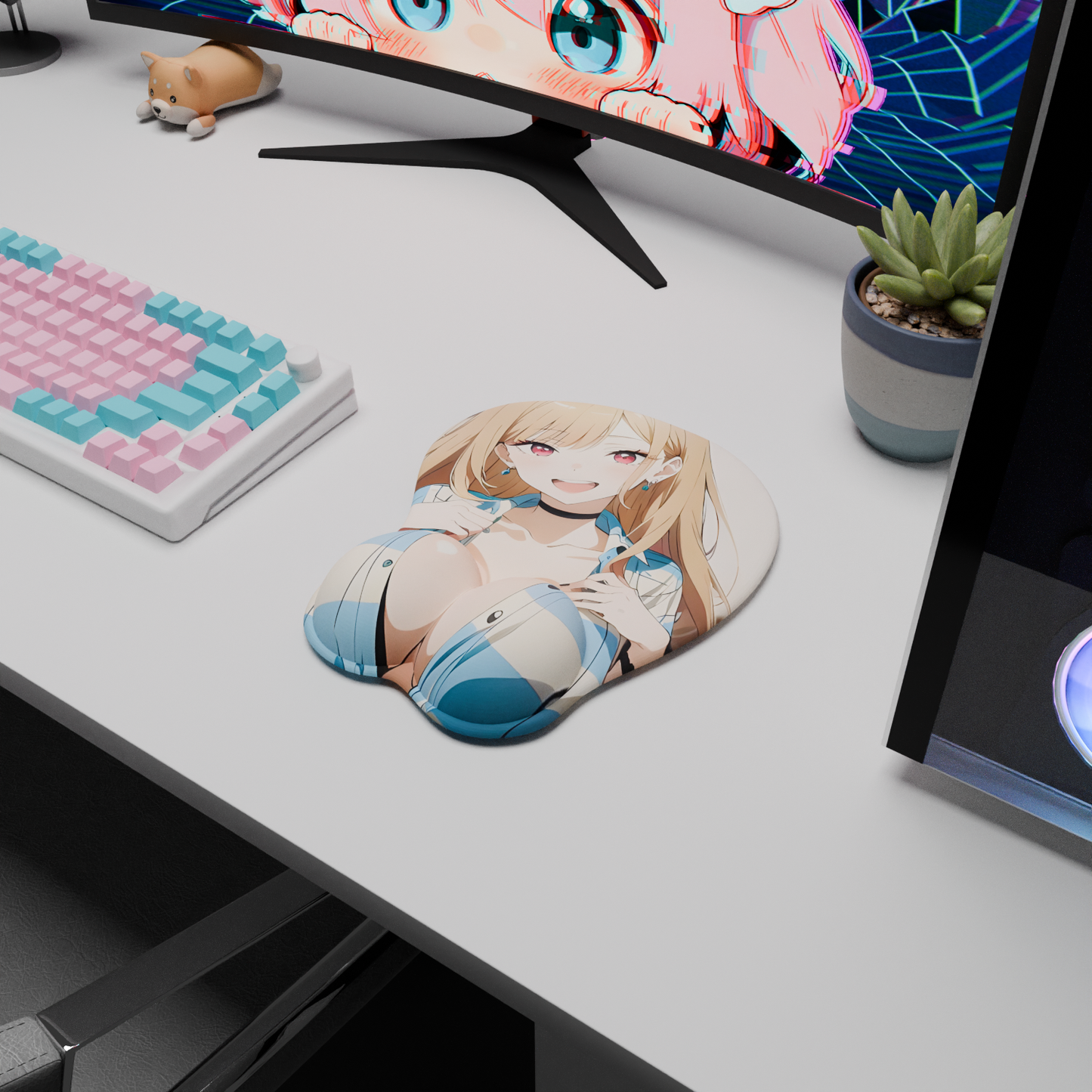 The "Cosplay Queen" Waifu Mousepad | Style B