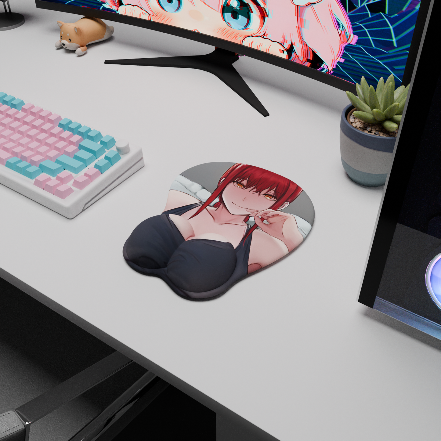 The "Control Devil" Waifu Mousepad | Style E