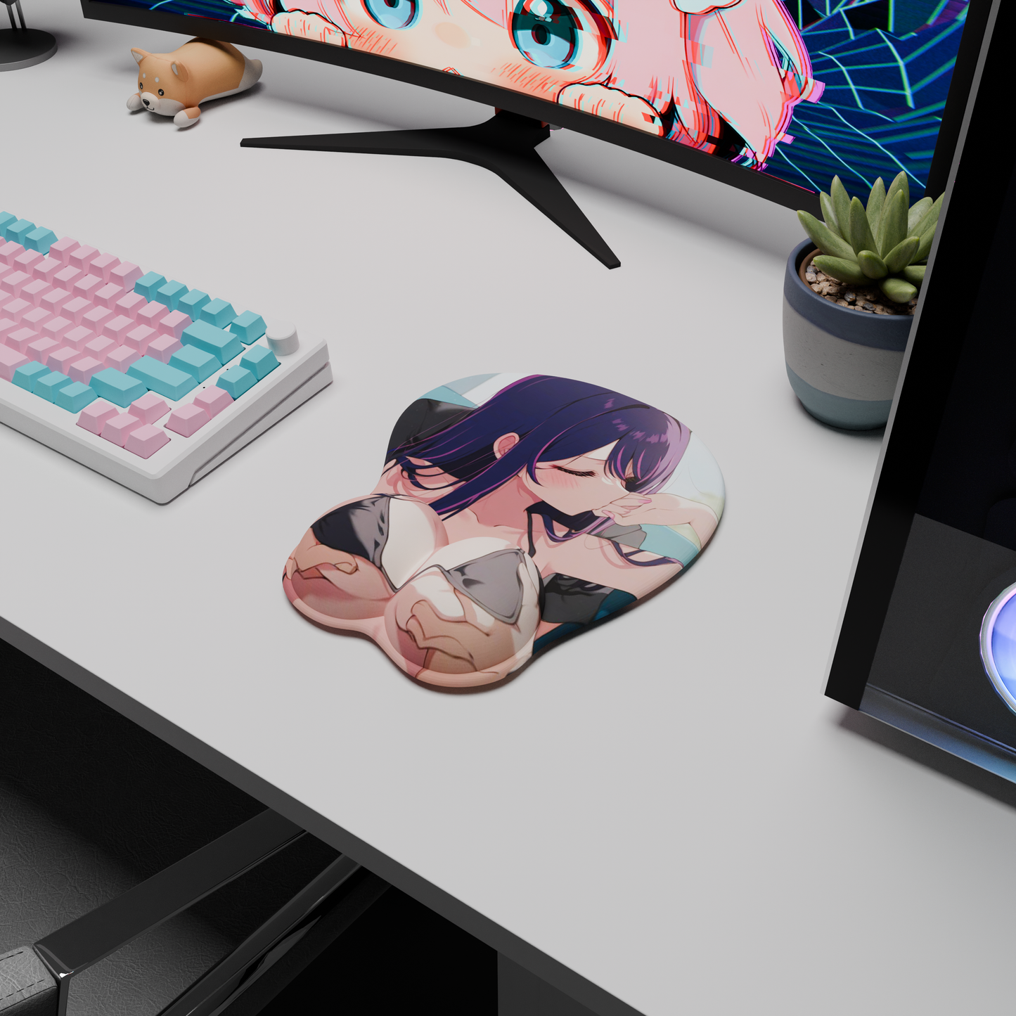 The "Super Idol" Waifu Mousepad | Style B