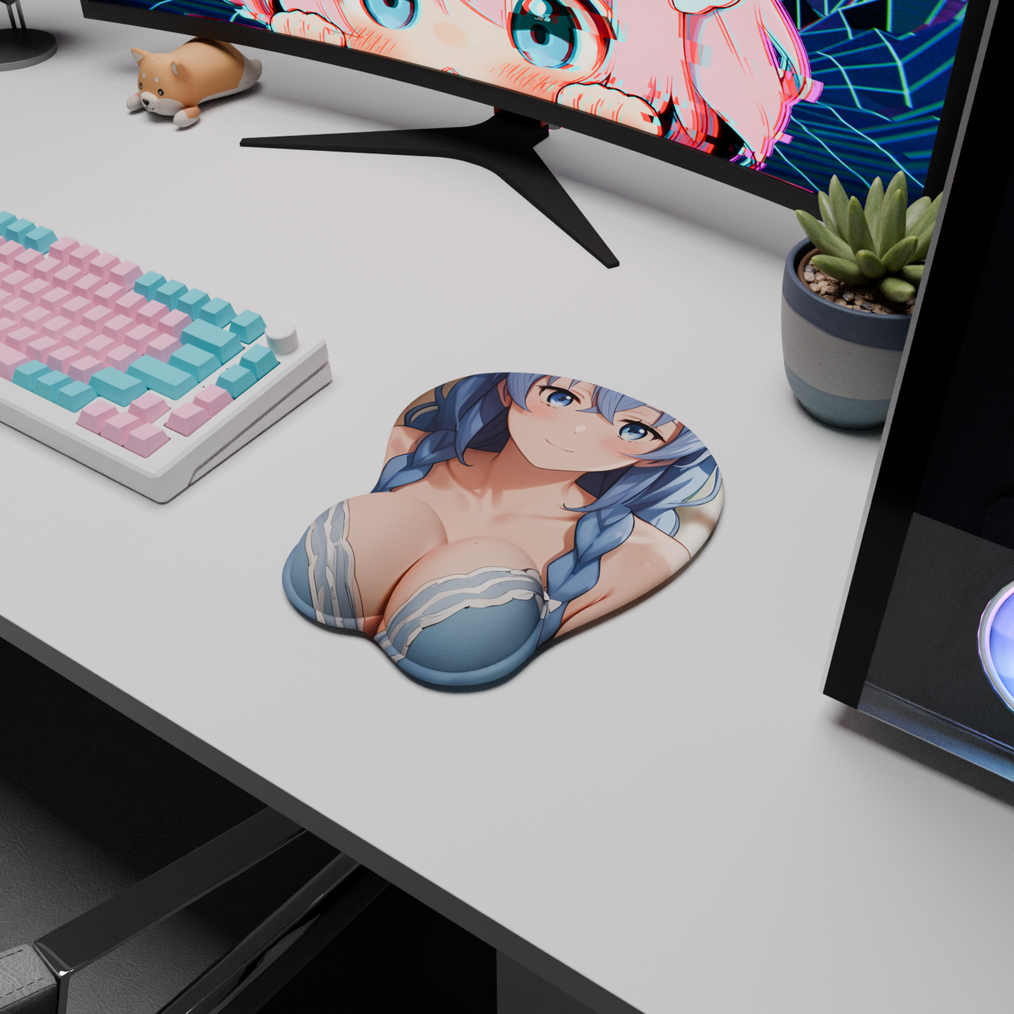 The "Water Magician" Waifu Mousepad | Style B