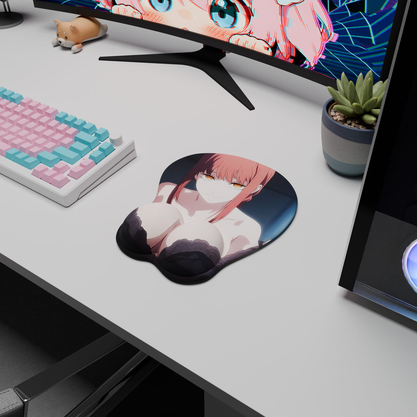 The "Control Devil" Waifu Mousepad | Style A