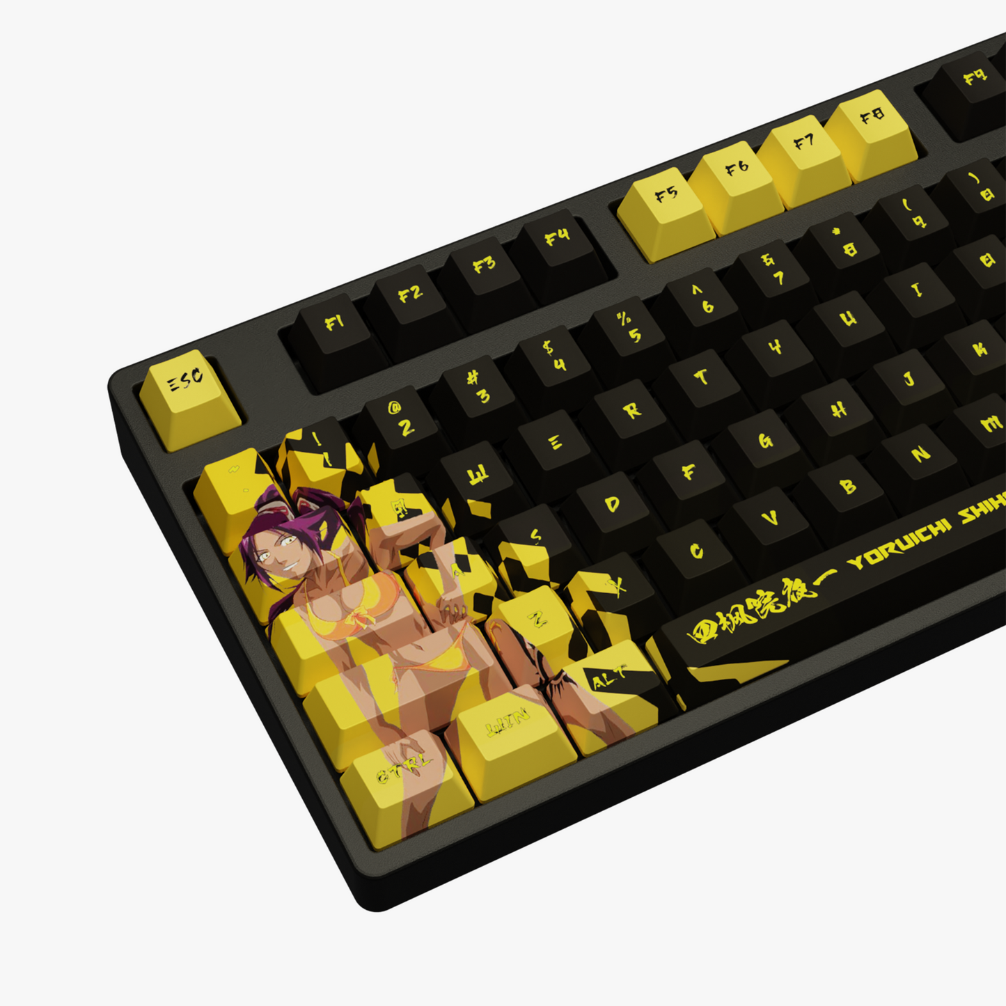 The "Flash Goddess" Waifu Keyboard