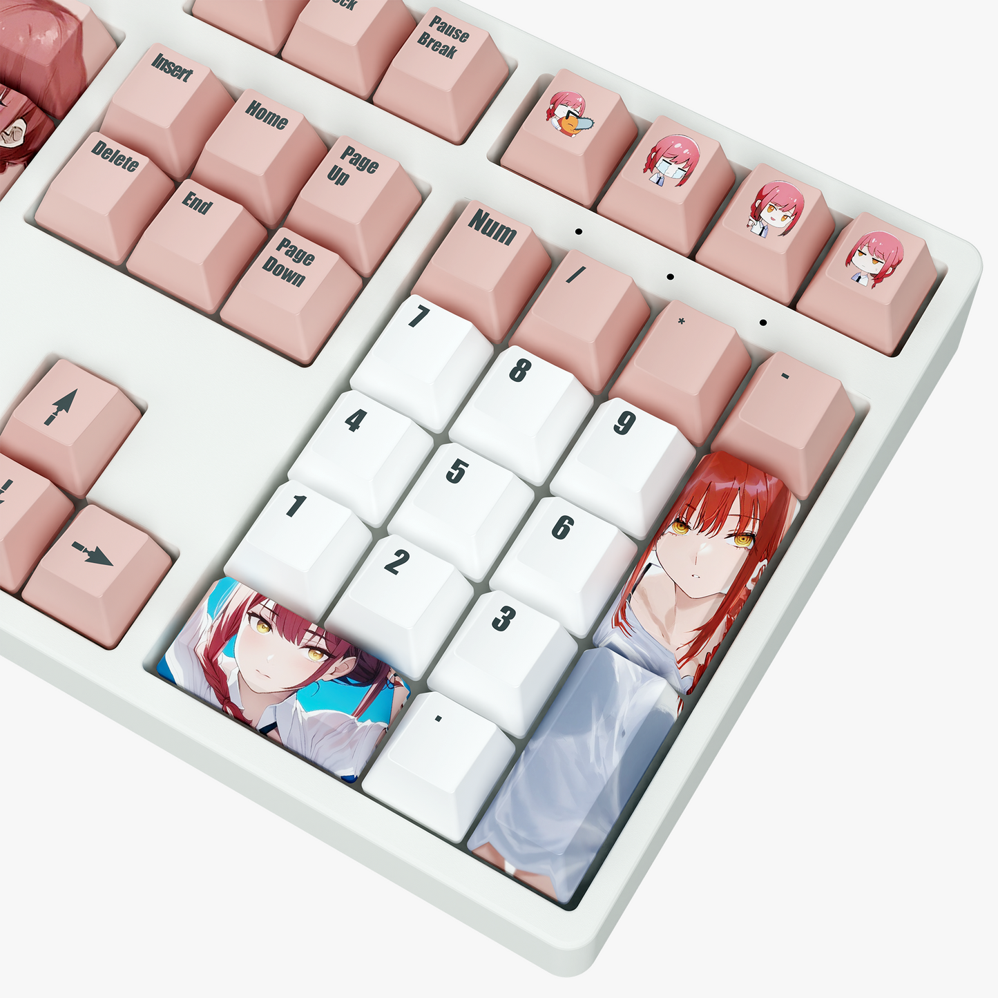 The "Control Devil" Waifu Keycaps Set