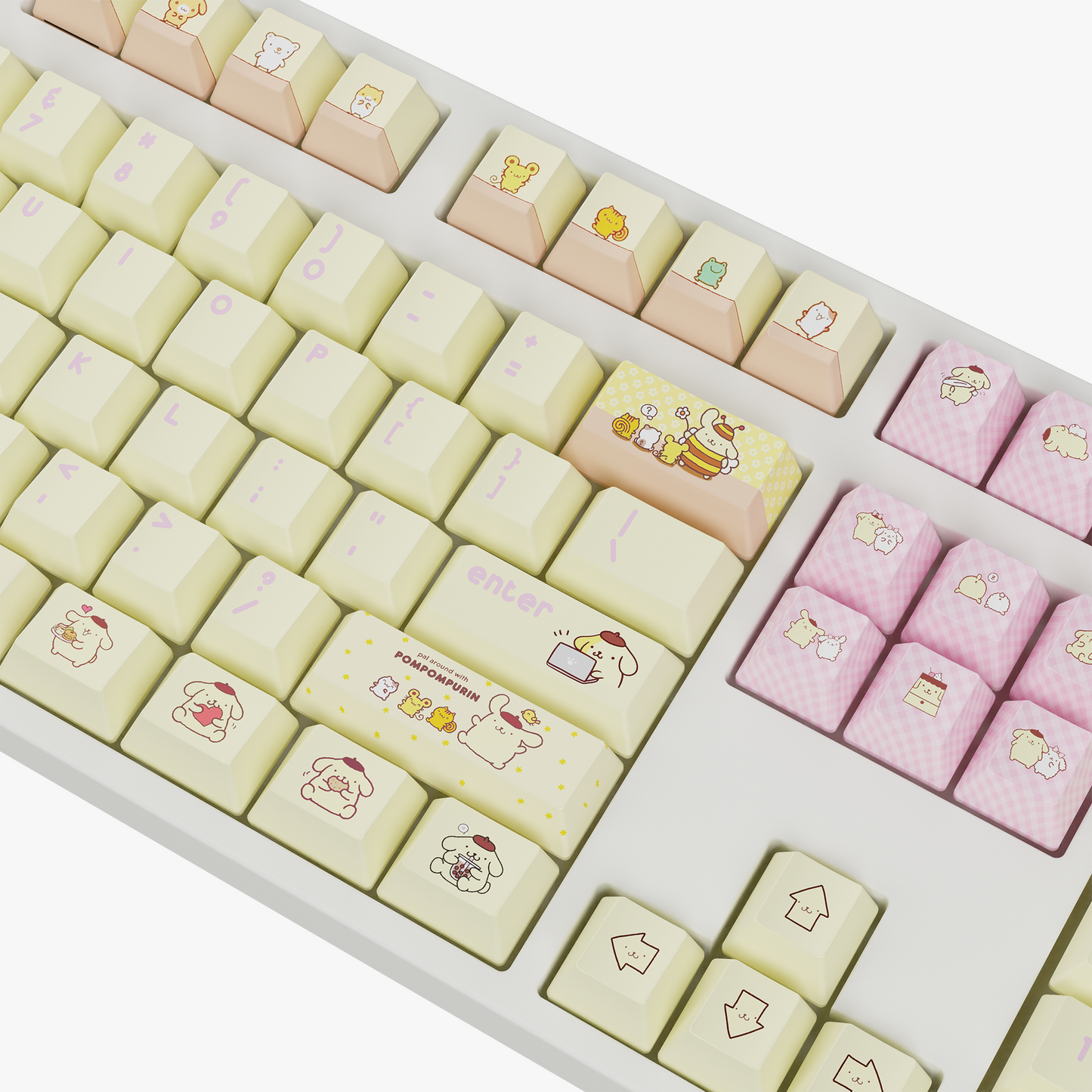 The "Pom Pom" Kawaii Keyboard