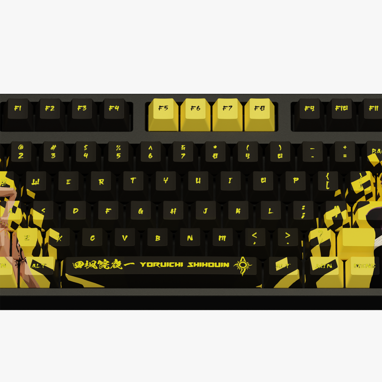 The "Flash Goddess" Waifu Keycaps Set