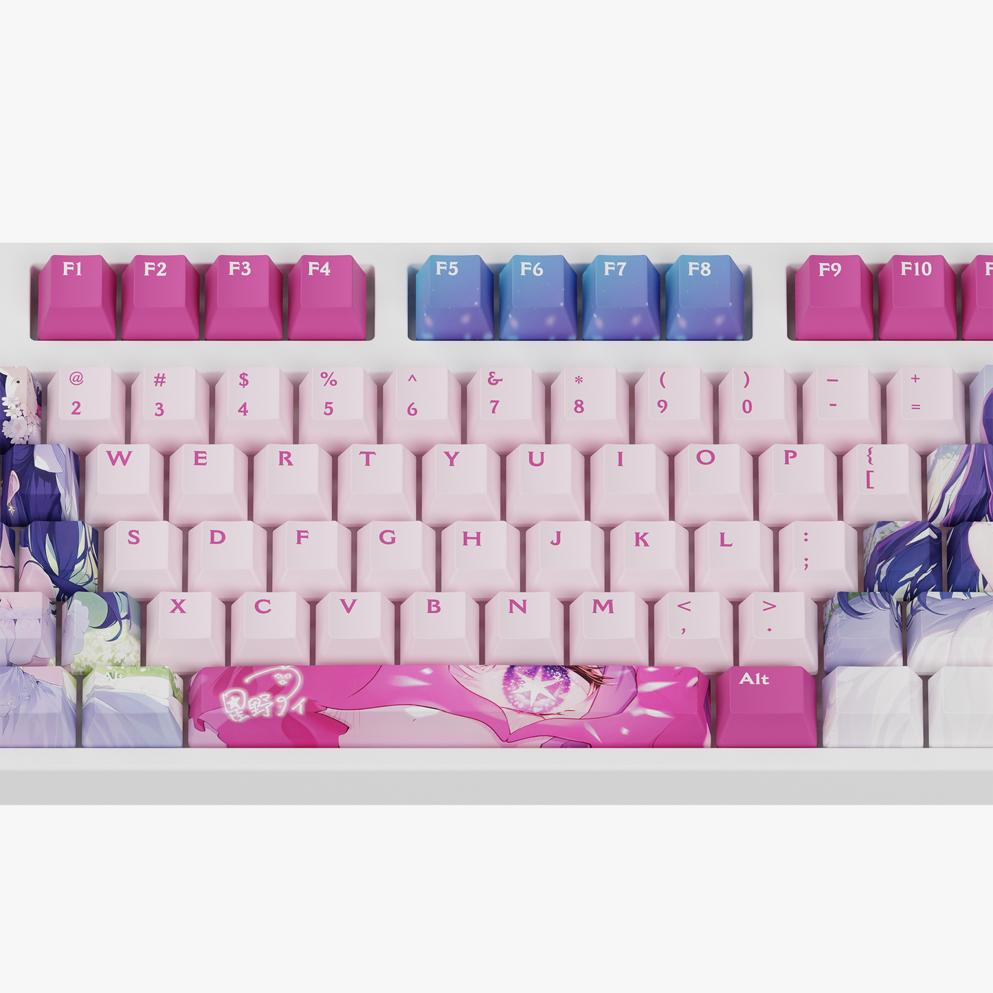 The "Super Idol" Waifu Keyboard