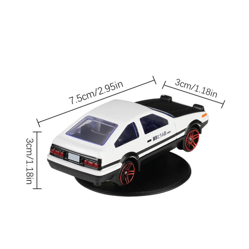 Toyota AE86 Trueno Ornaments Aluminum Alloy Drifting Car Model | Car Dashboard Decoration