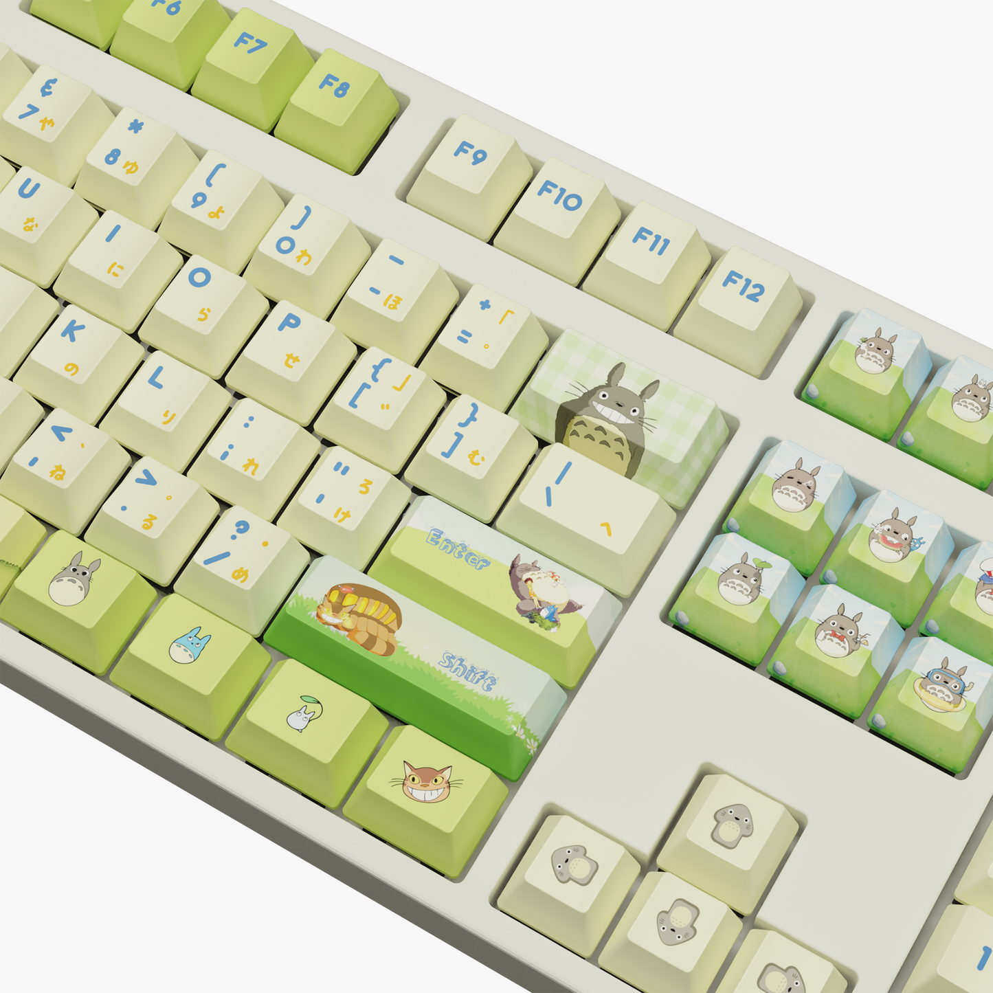 The "Chinchilla" Kawaii Keycaps Set