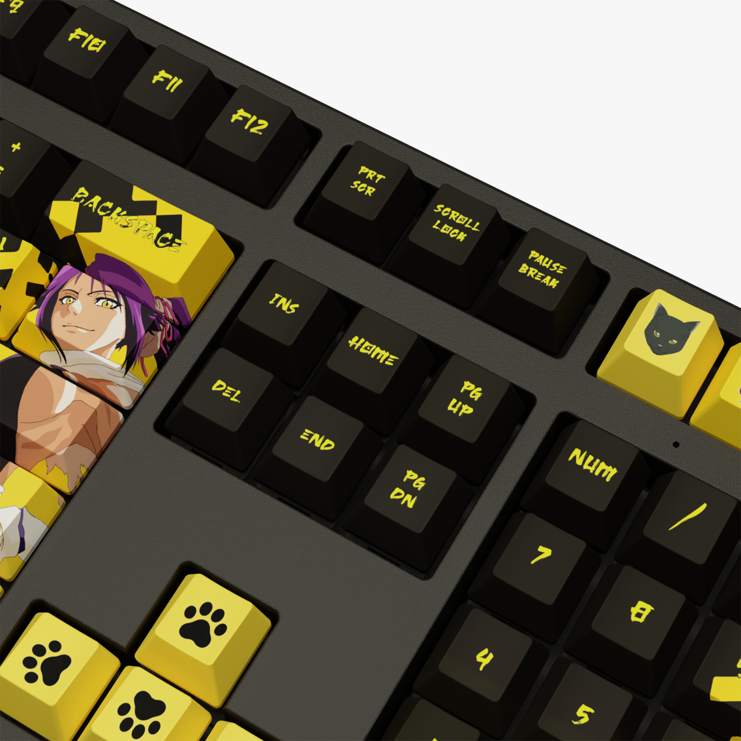 The "Flash Goddess" Waifu Keyboard