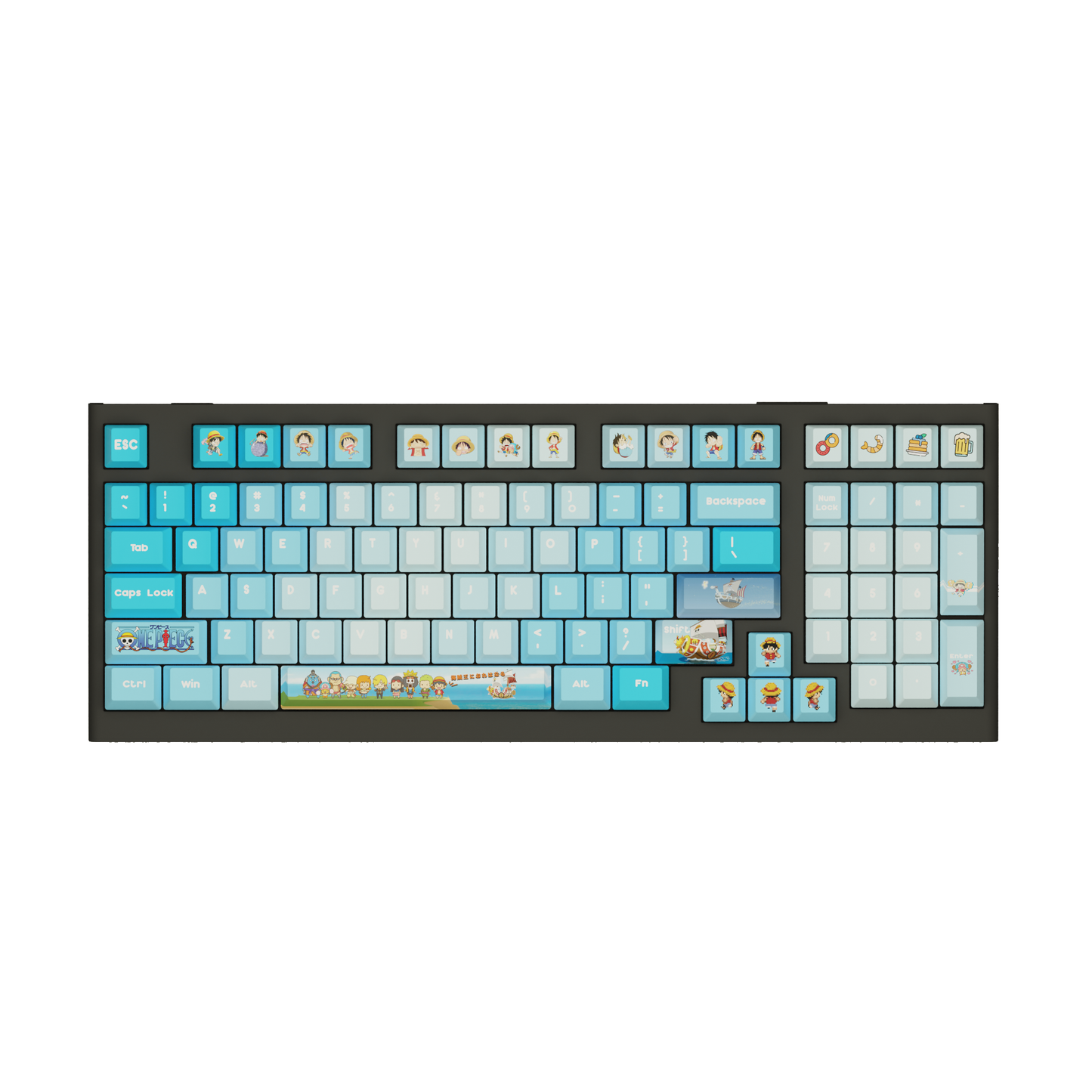 The "Pirate Crew" Husbando Keyboard