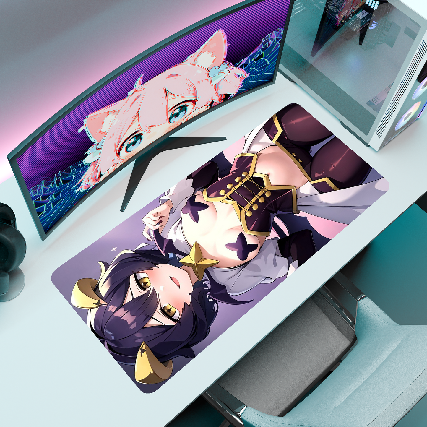 The "Magical Girl" Waifu Deskmat | Style B