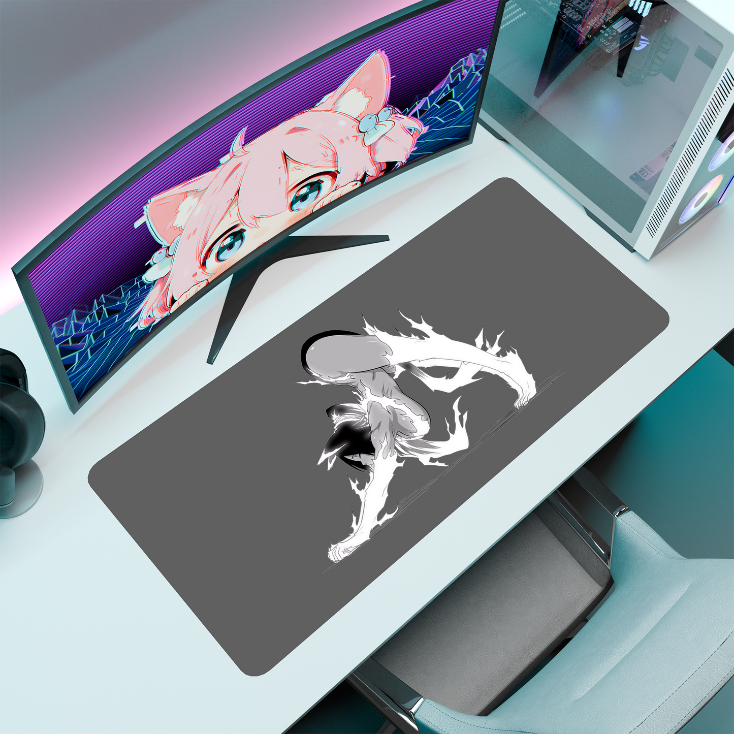 The "Flash Goddess" Waifu Deskmat | Style C