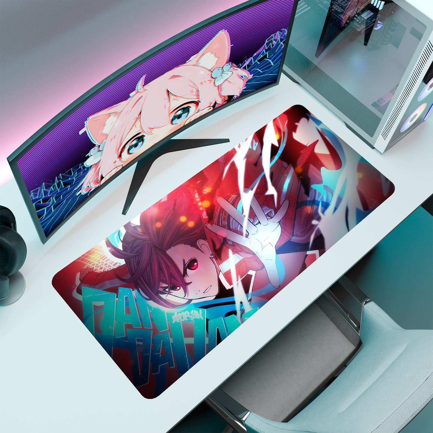 The "Psychic Power" Waifu Deskmat | Style B