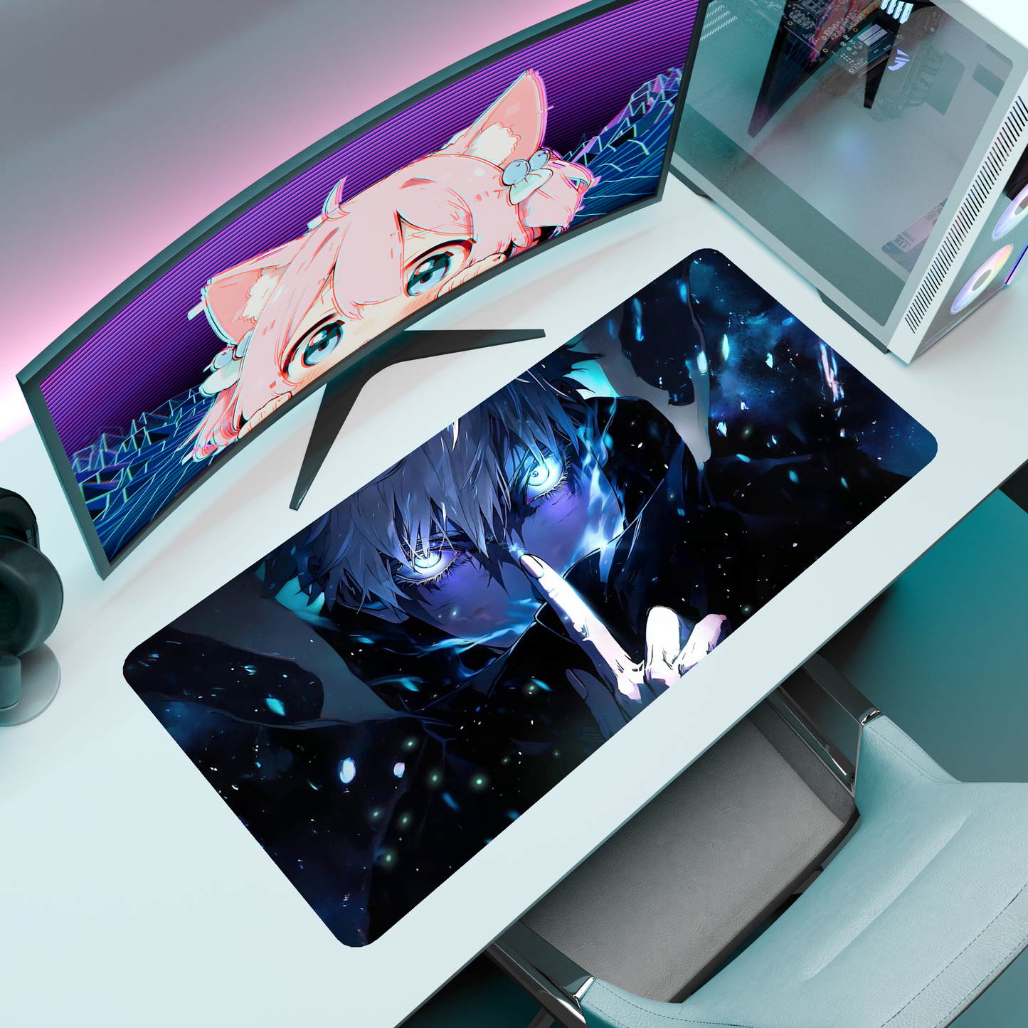 The "Mystic Mentor" Husbando Deskmat | Style B