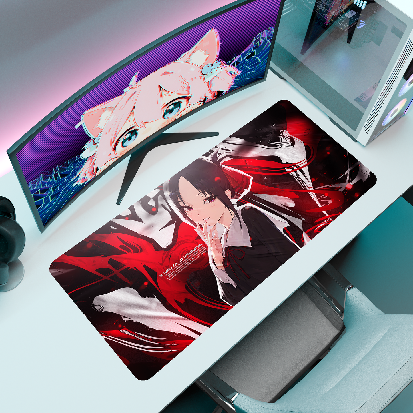 The "Princess Muscle" Waifu Deskmat | Style C