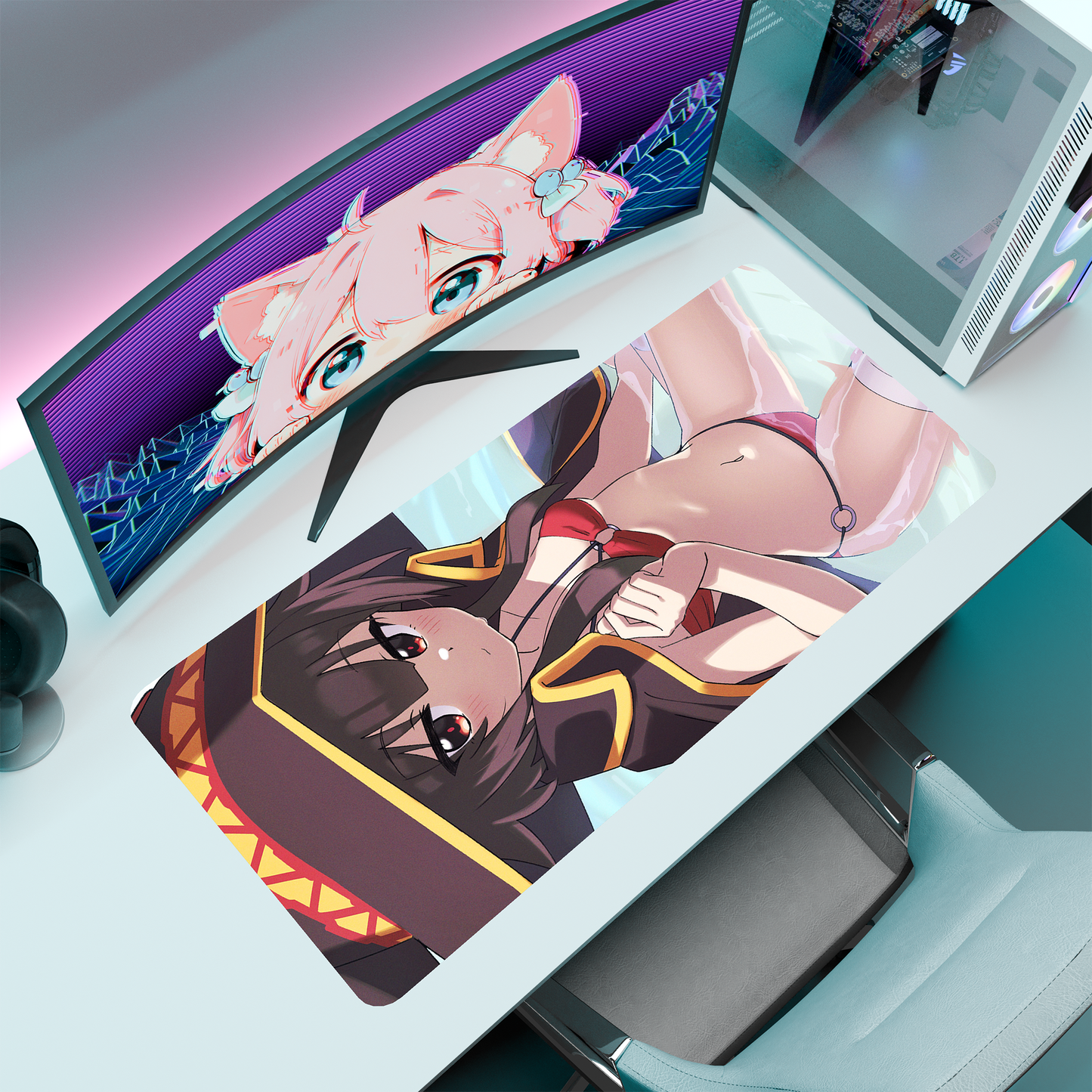 The "Explosion Maniac" Waifu Deskmat | Style B