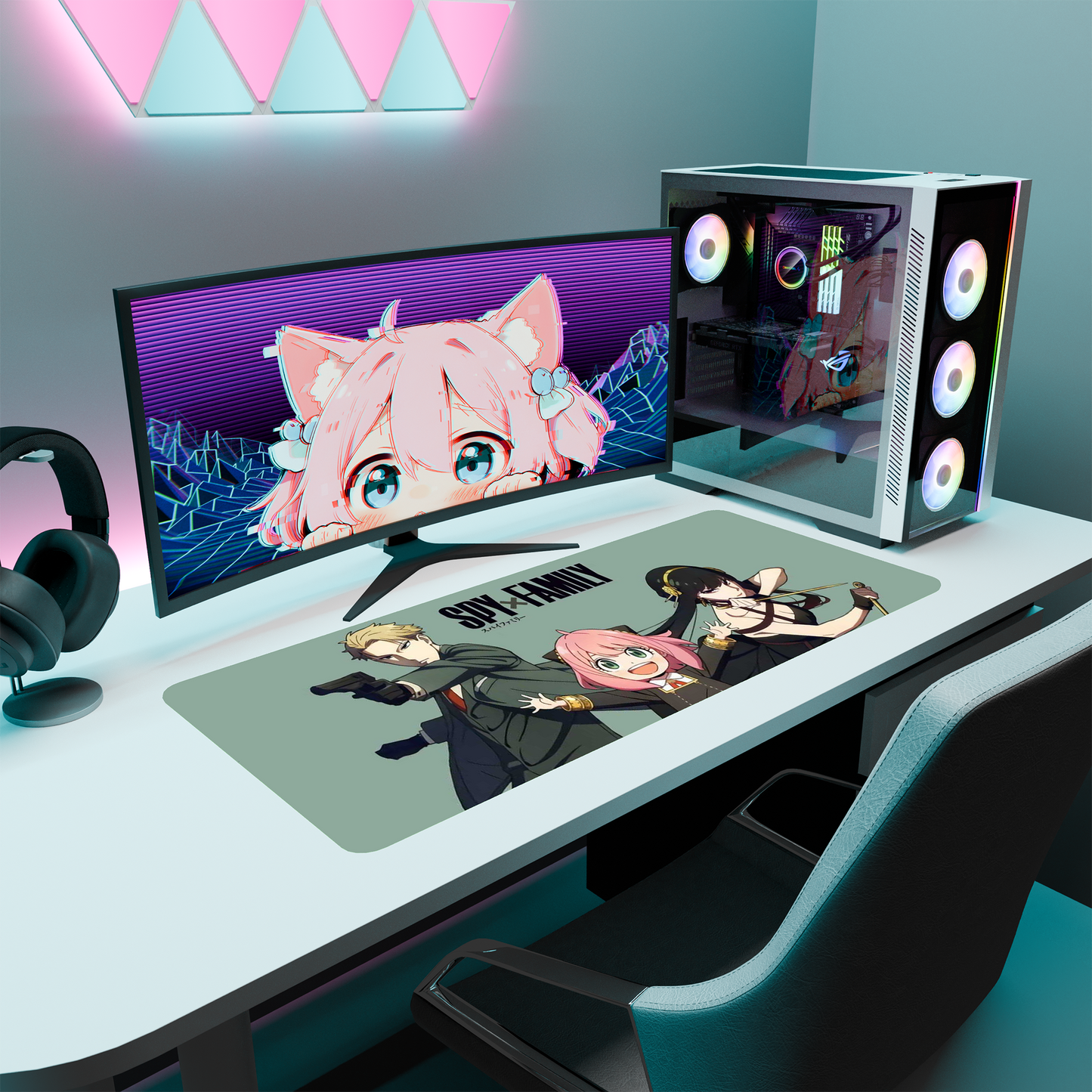 The "Spy Family" Waifu Deskmat | Style B