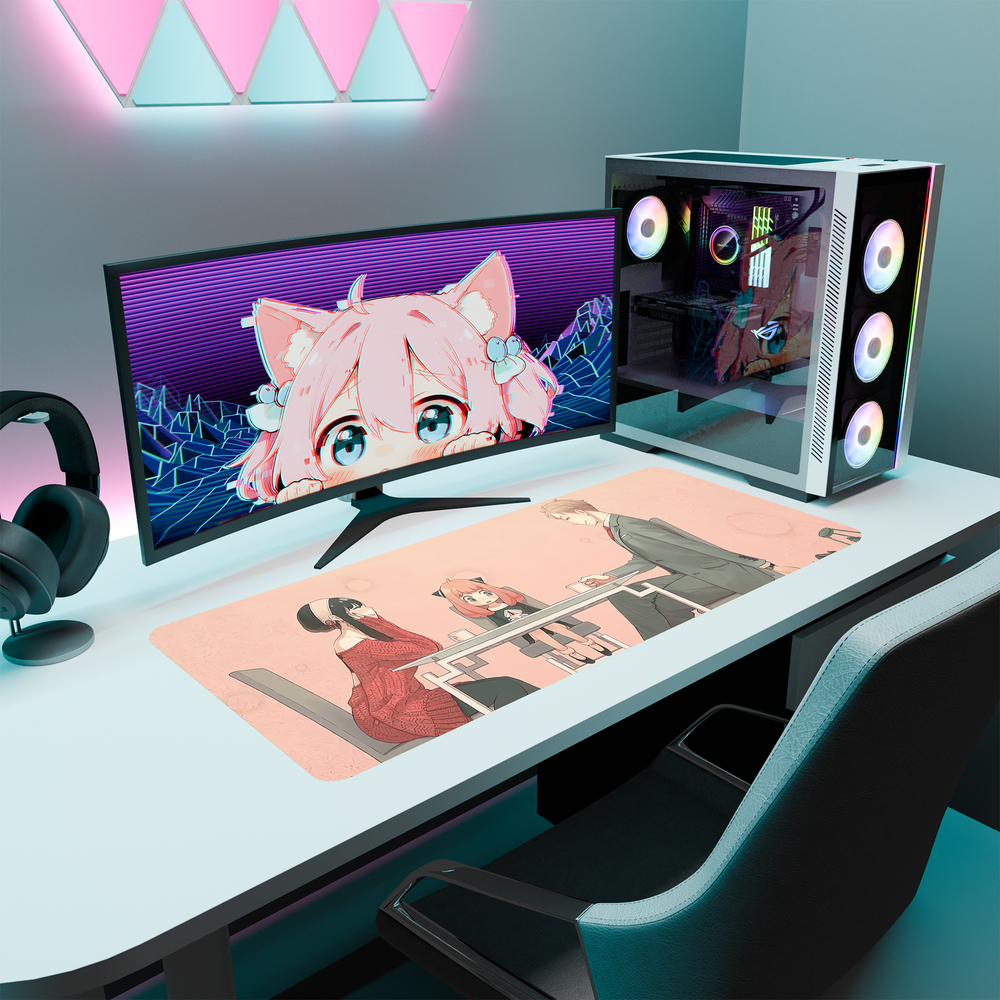 The "Spy Family" Waifu Deskmat | Style C