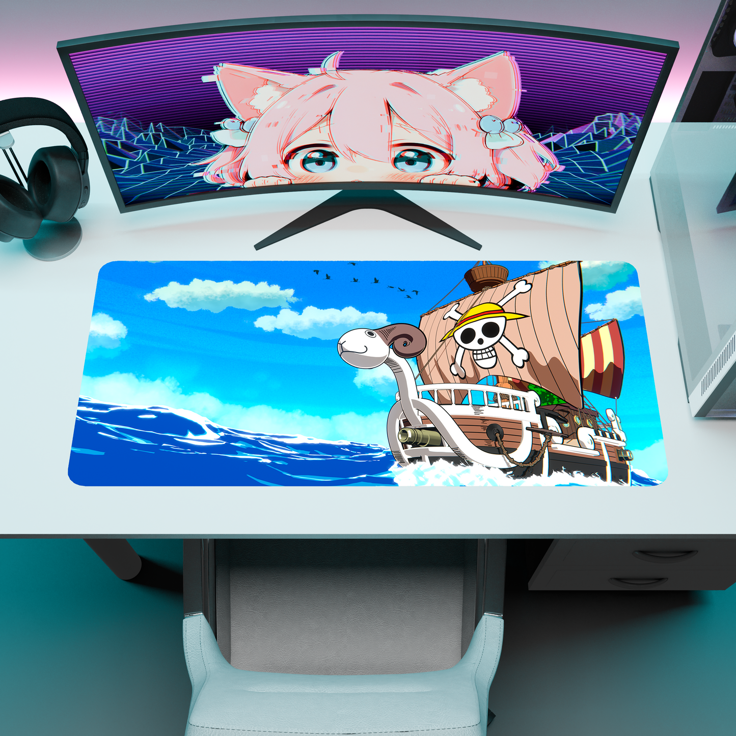 The "Pirate Crew" Husbando Deskmat | Style B