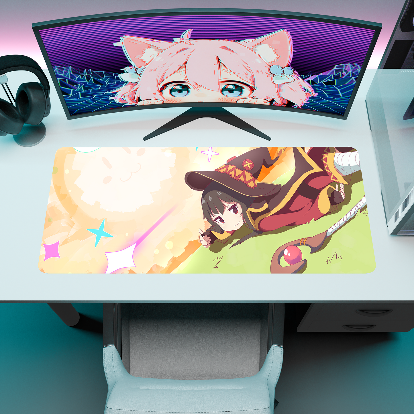 The "Explosion Maniac" Waifu Deskmat | Style A