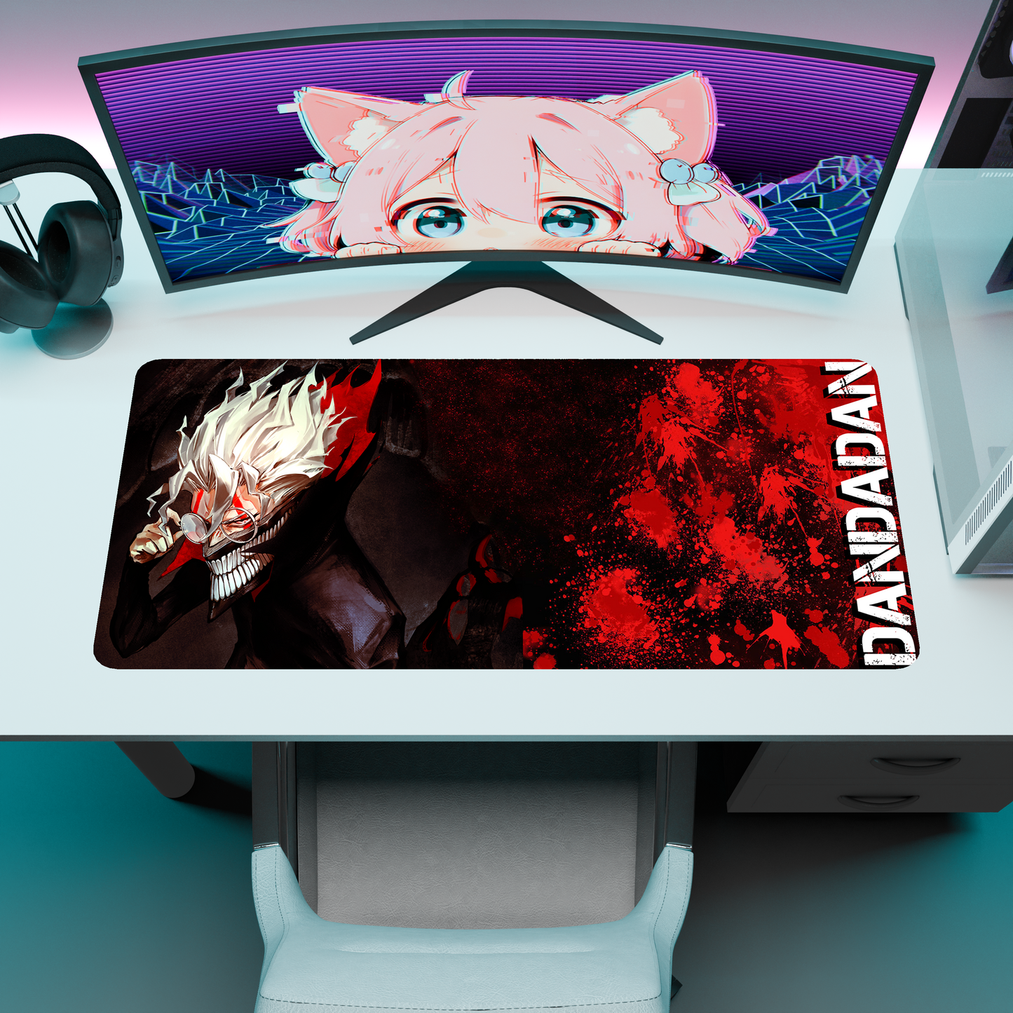 The "Curse Power" Husbando Deskmat | Style D