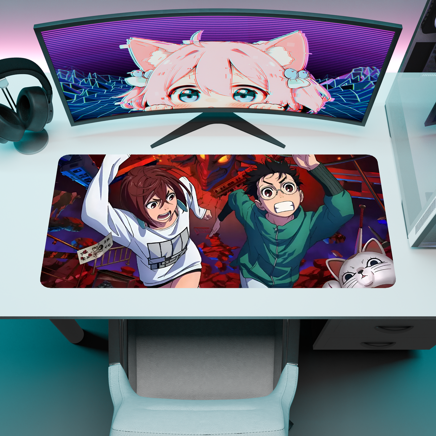 The "Curse Power" Husbando Deskmat | Style C