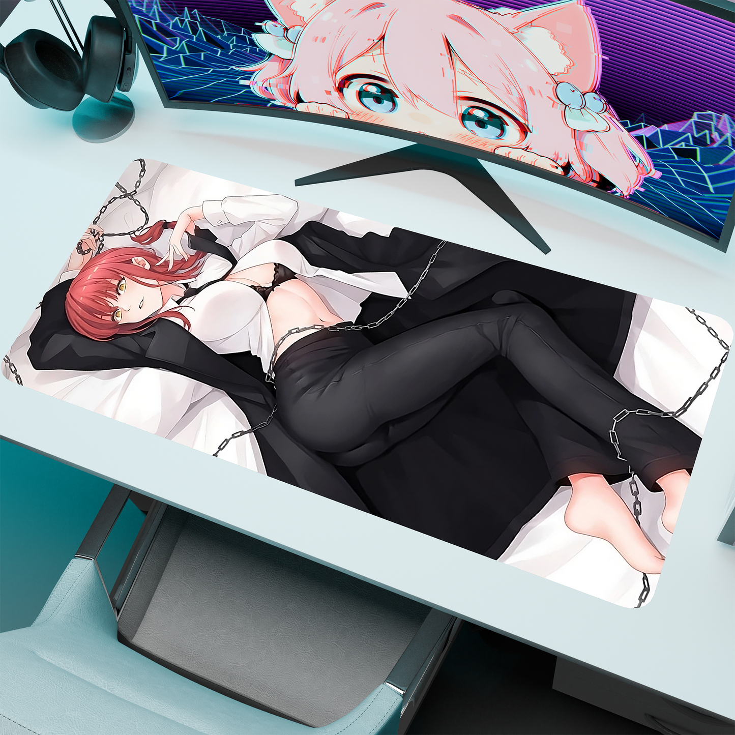 The "Control Devil" Waifu Deskmat | Style A