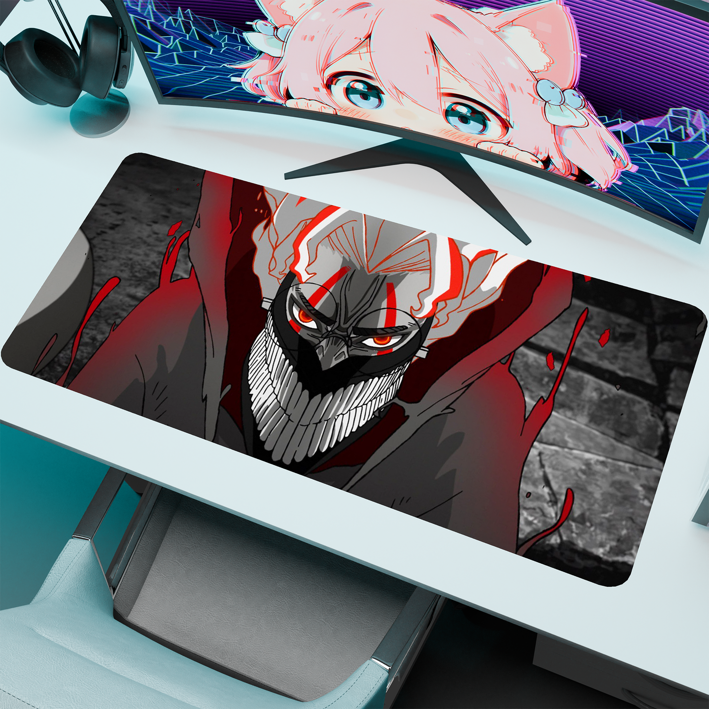 The "Curse Power" Husbando Deskmat | Style A