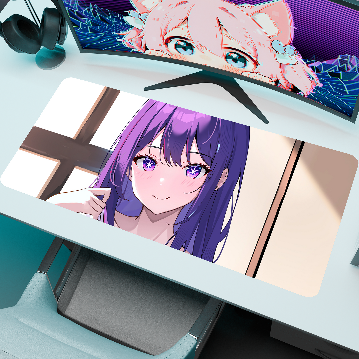 The "Super Idol" Waifu Deskmat | Style C