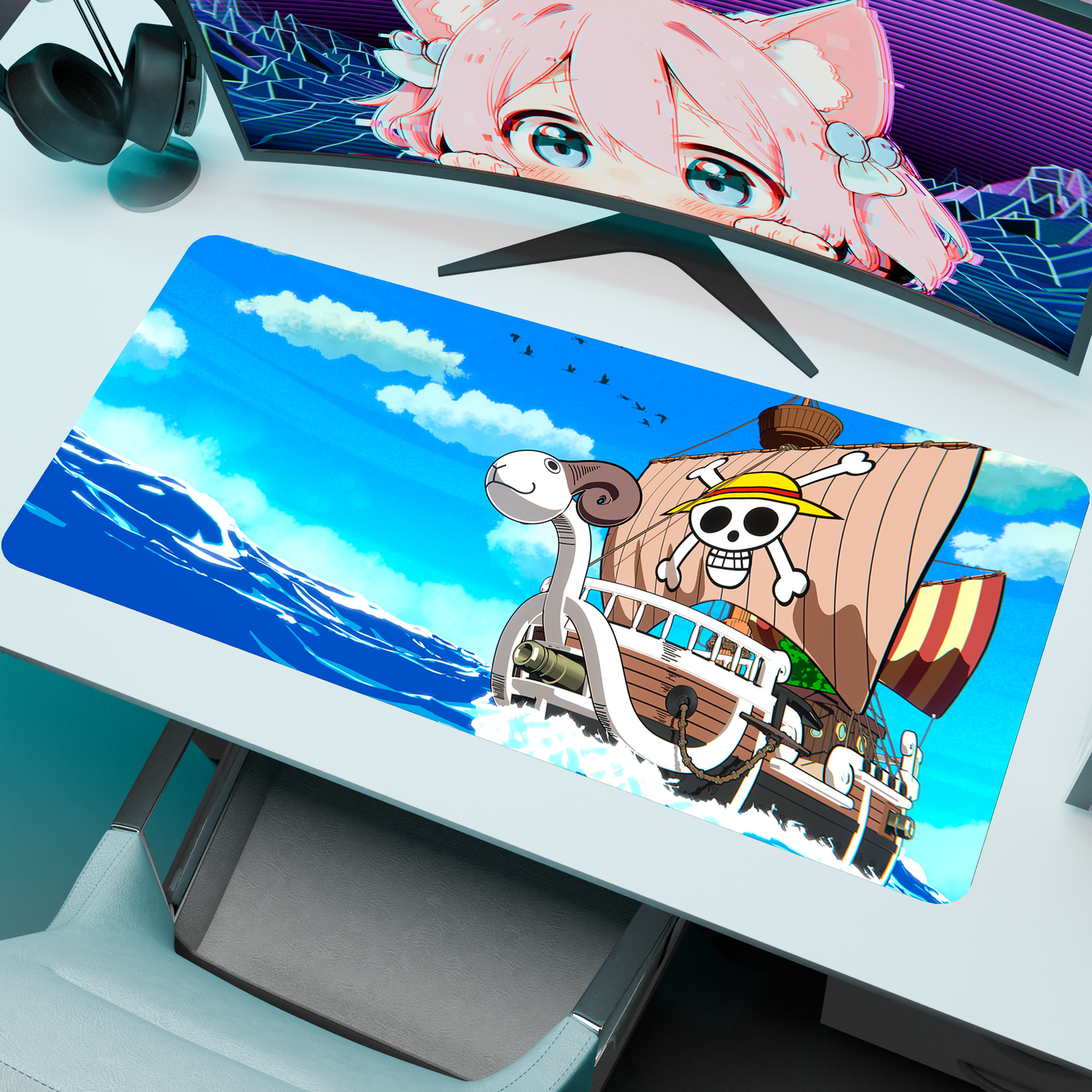 The "Pirate Crew" Husbando Deskmat | Style B