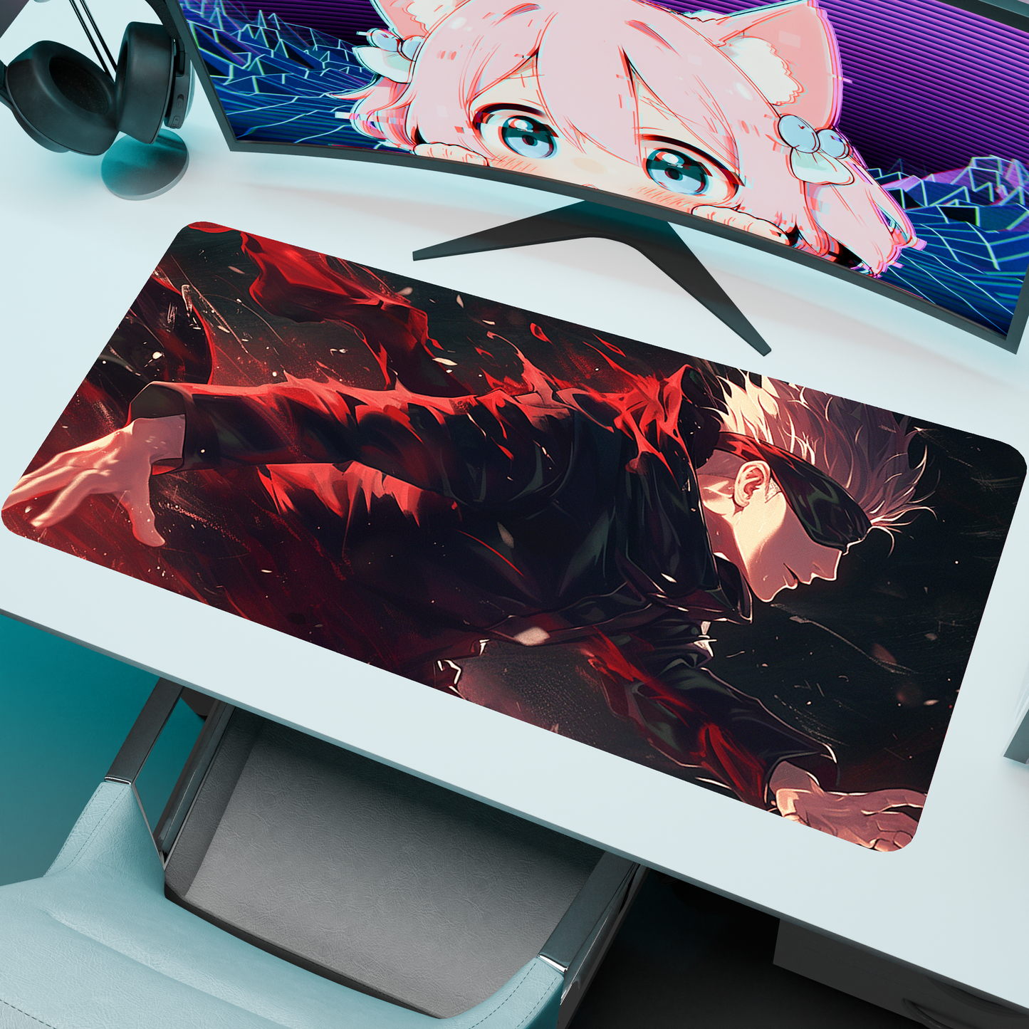 The "Mystic Mentor" Husbando Deskmat | Style A