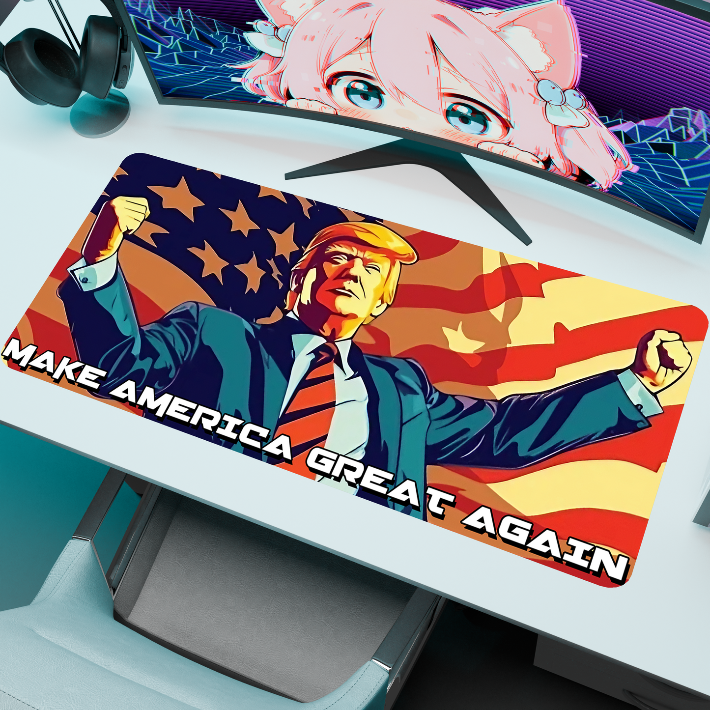 The "MAGA" Deskmat | Make America Great Again Deskmat | Style B