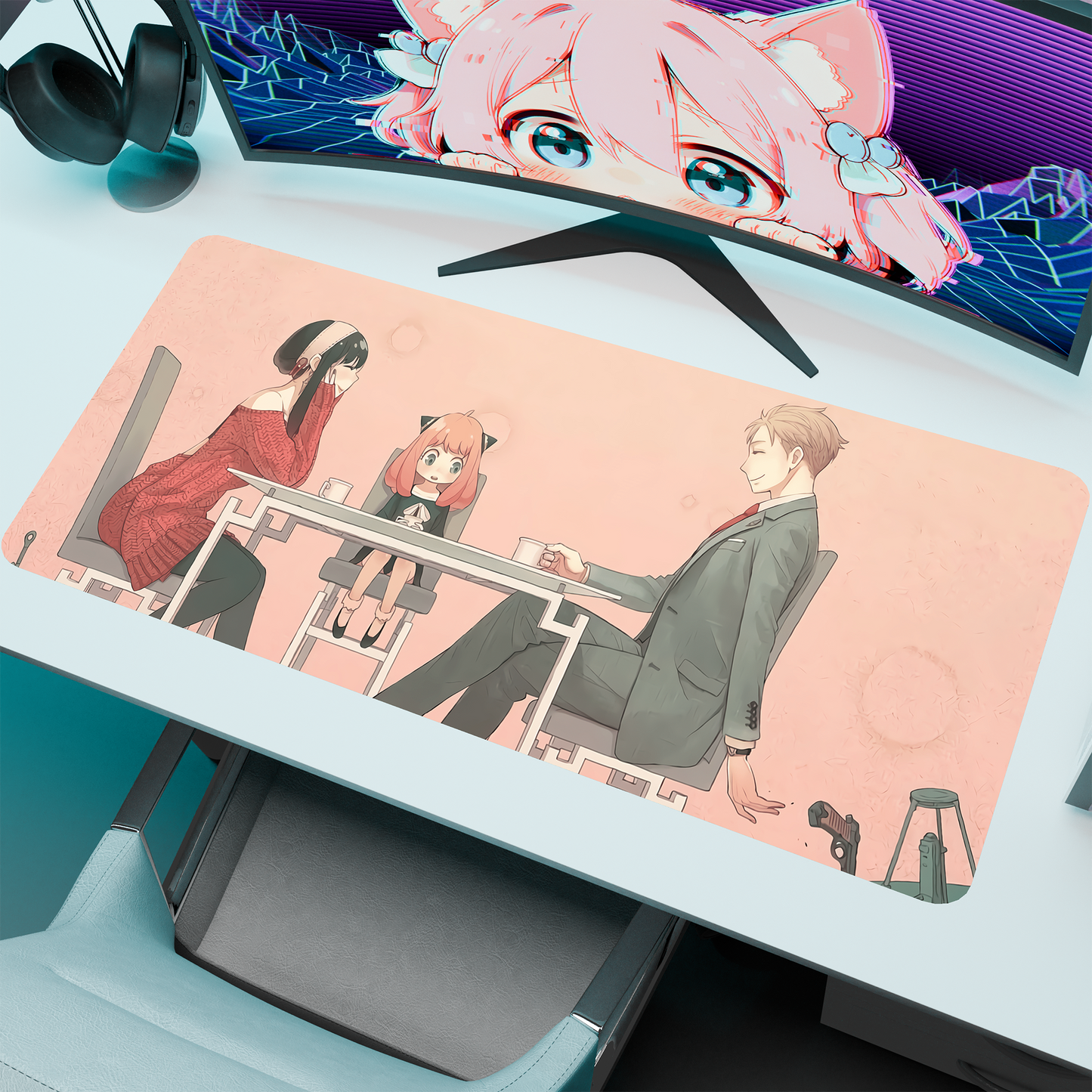 The "Spy Family" Waifu Deskmat | Style C