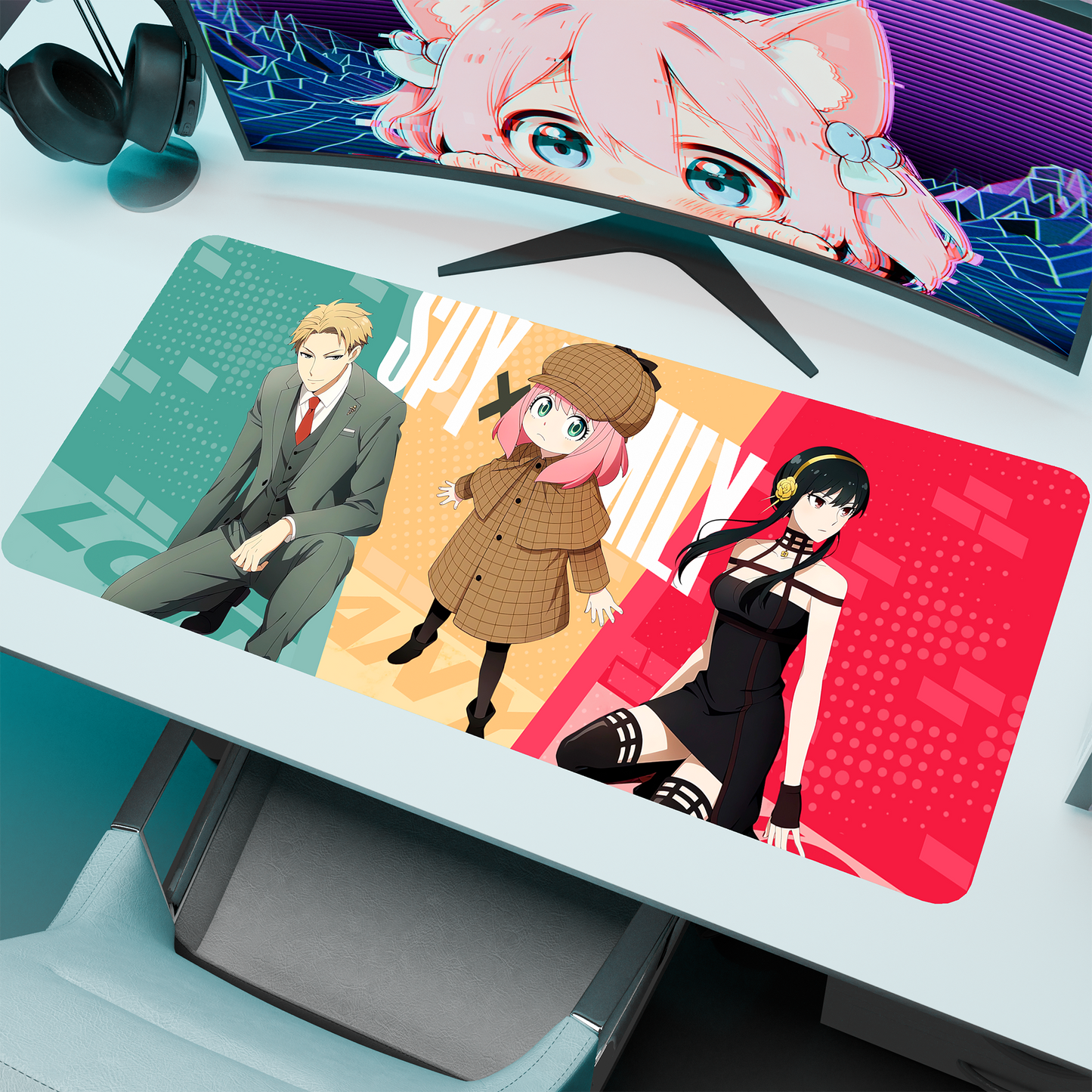 The "Spy Family" Waifu Deskmat | Style A