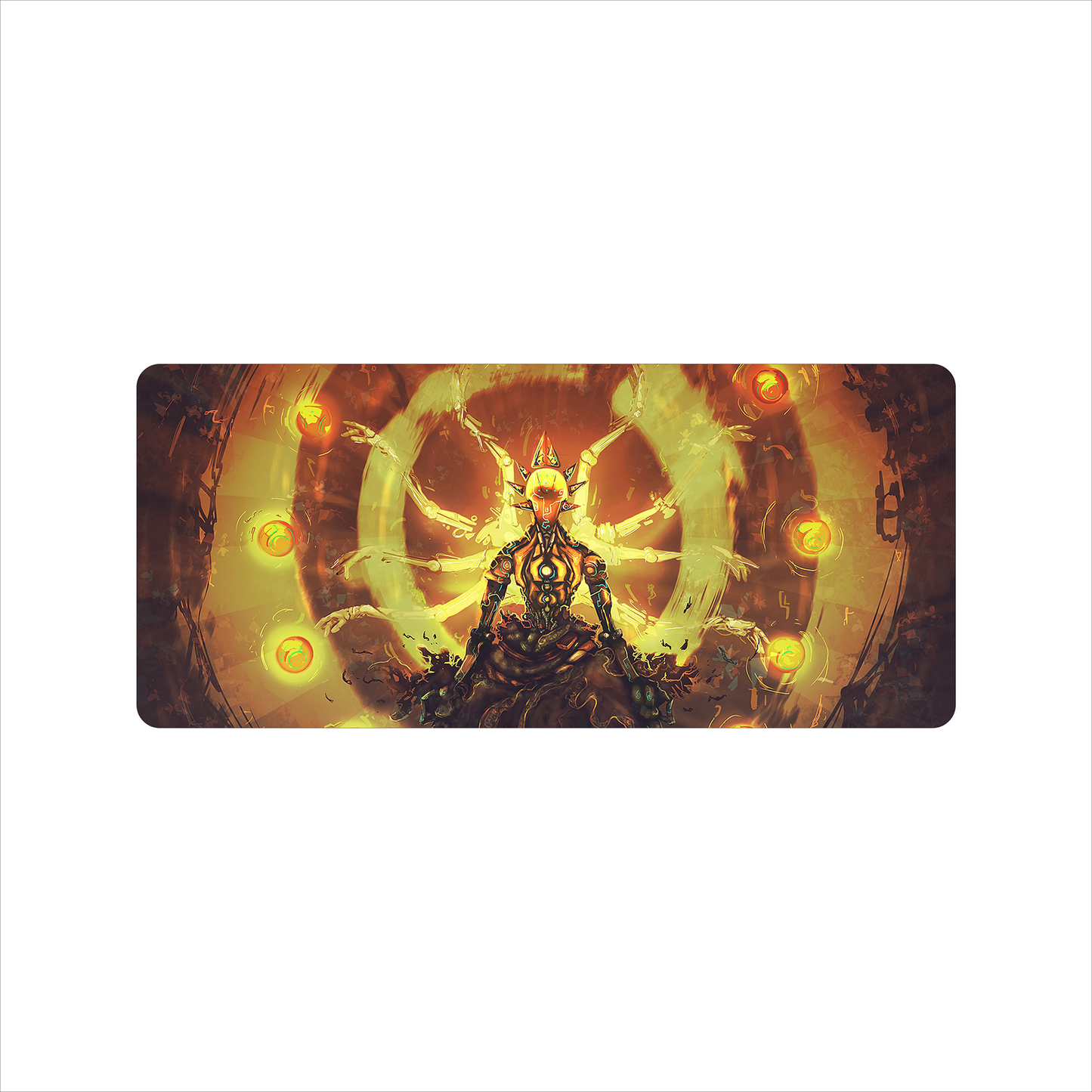 The "Wandering Guru" Husbando Deskmat | Style A