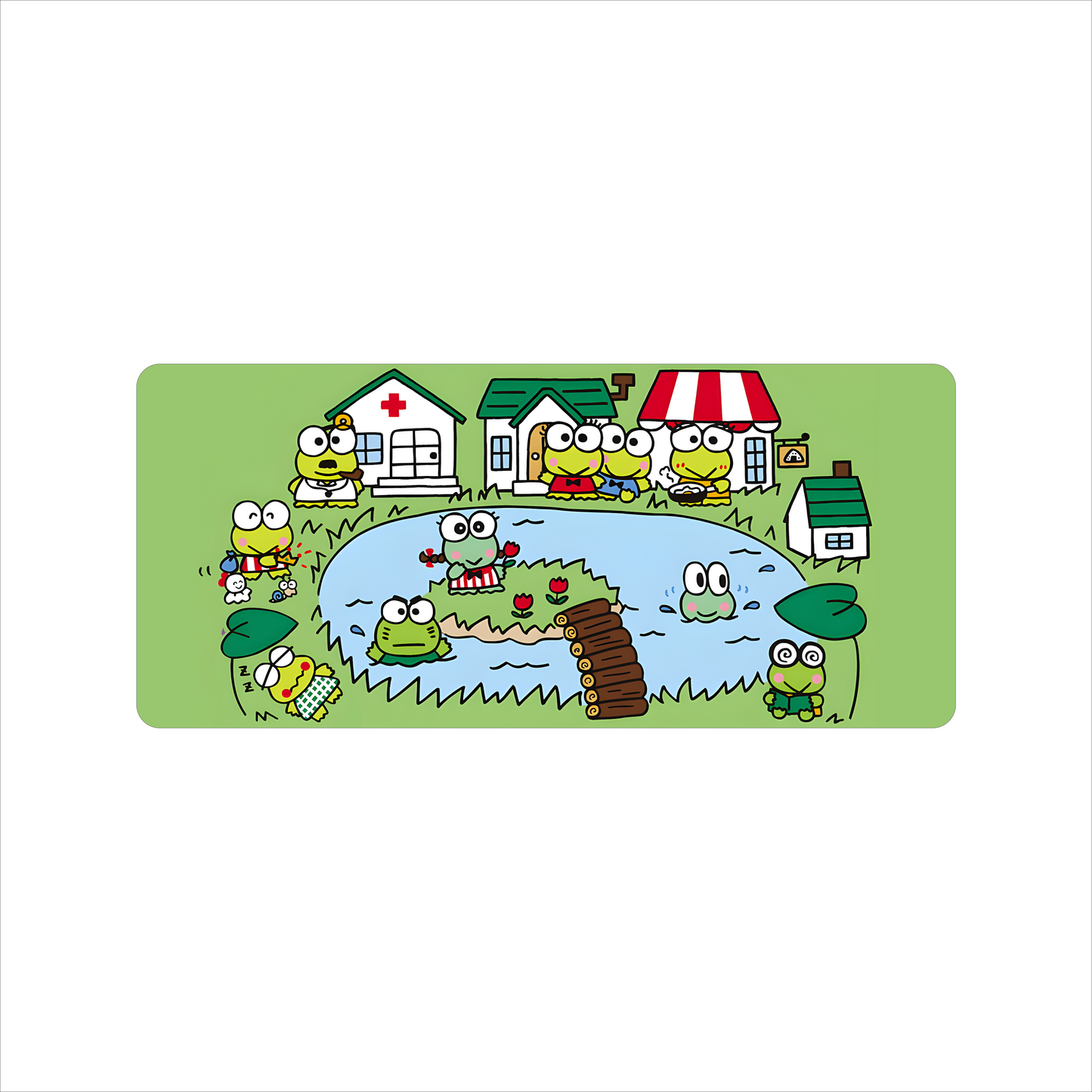 The "Kero Kero" Kawaii Deskmat | Style A